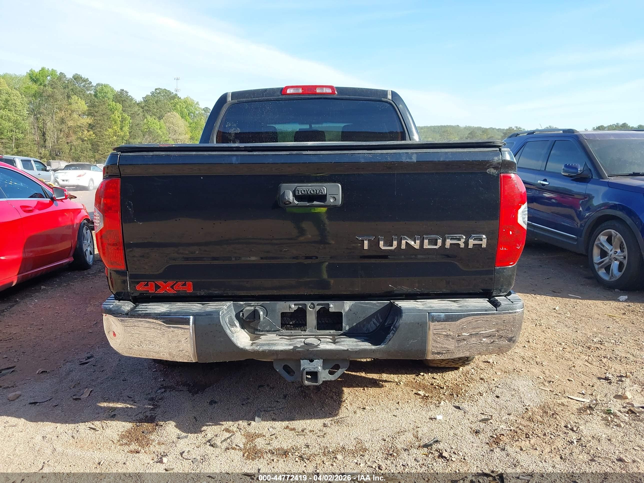 2015 Toyota Tundra Sr5 5.7l V8 Black vin: 5TFDW5F14FX483831