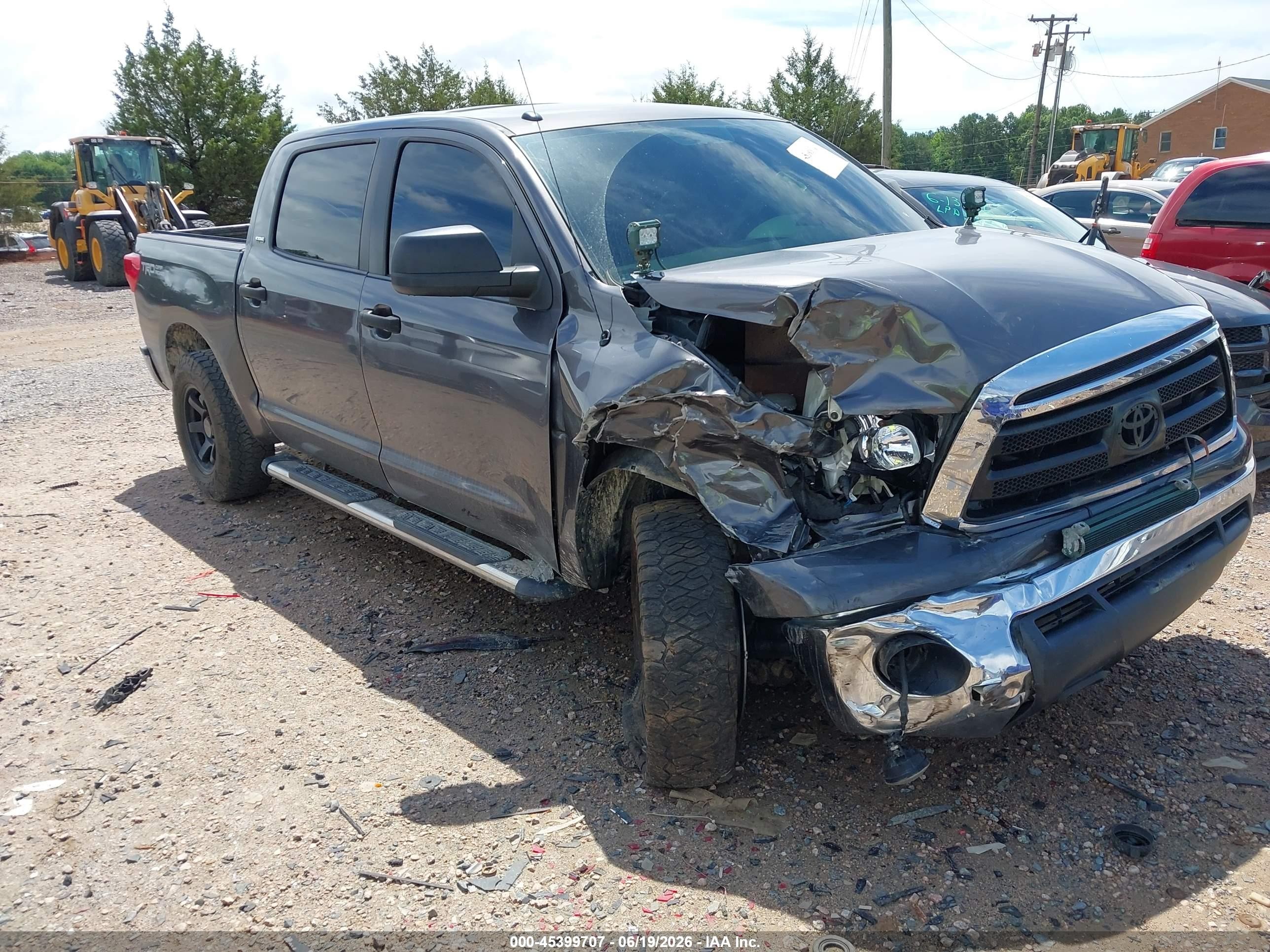 2011 Toyota Tundra Grade 5.7l V8 Gray vin: 5TFDW5F15BX207961