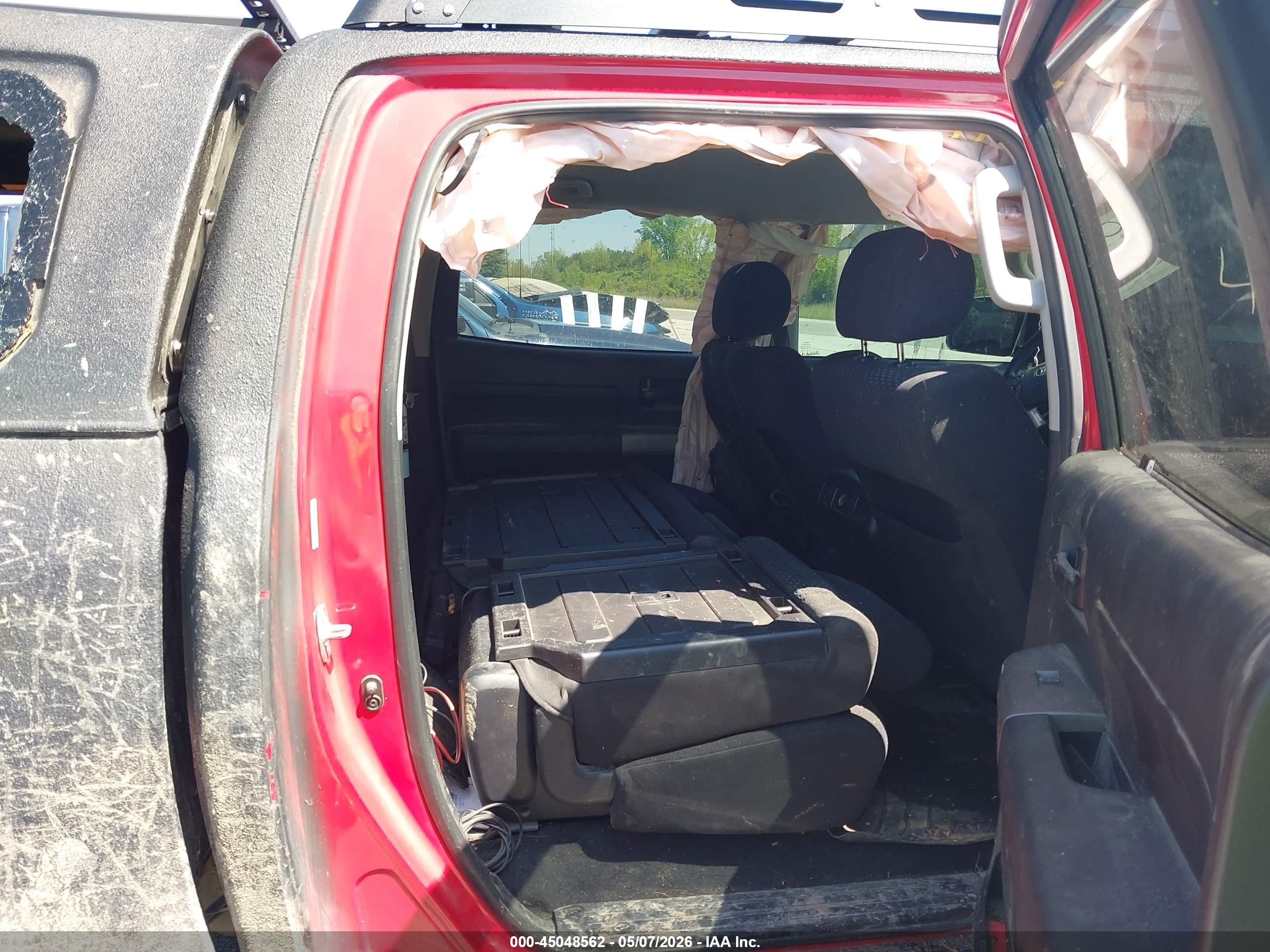 2012 Toyota Tundra Grade 5.7l V8 Black vin: 5TFDW5F15CX230691