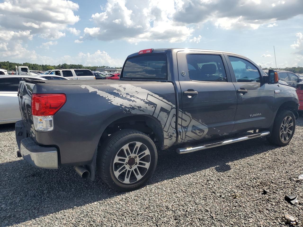 2012 Toyota Tundra Crewmax Sr5 Gray vin: 5TFDW5F15CX232697