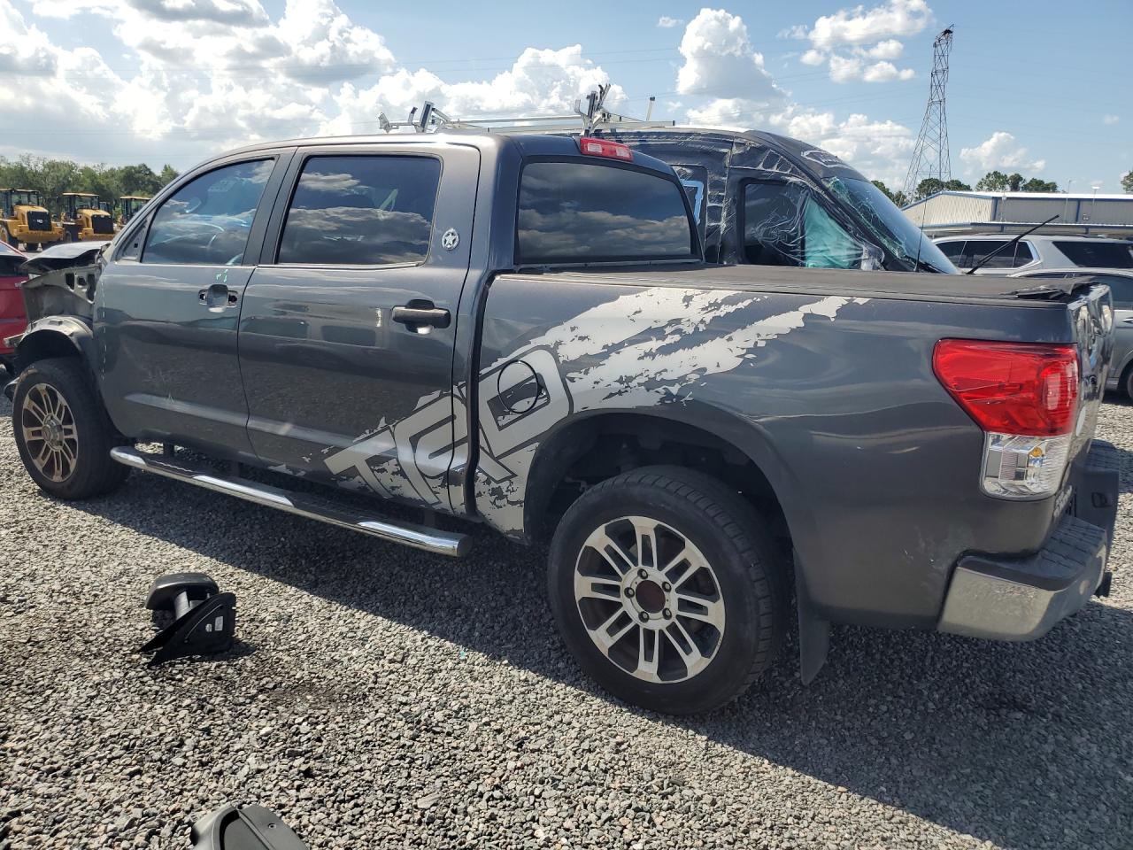 2012 Toyota Tundra Crewmax Sr5 Gray vin: 5TFDW5F15CX232697
