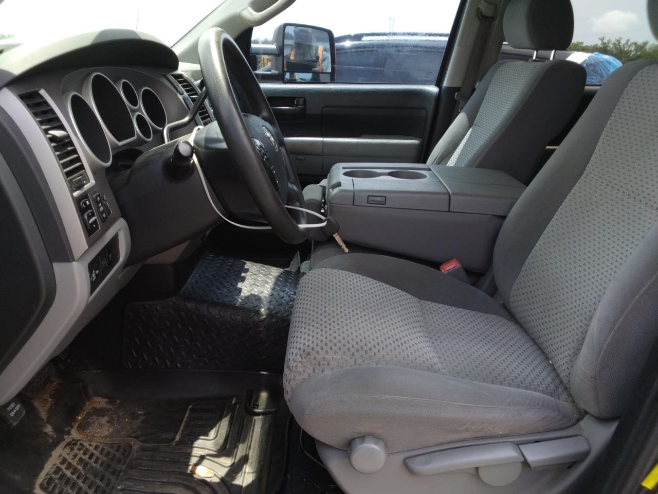 2012 Toyota Tundra Crewmax Sr5 Gray vin: 5TFDW5F15CX232697