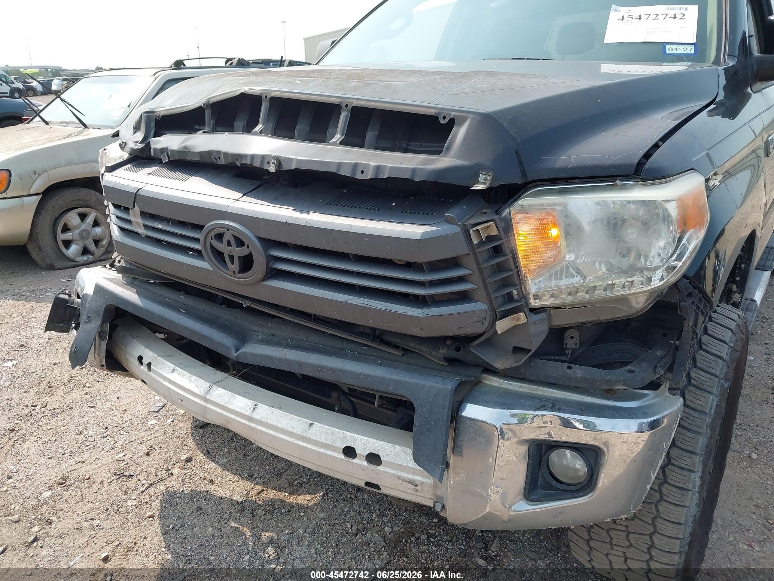 2014 Toyota Tundra Sr5 5.7l V8 Black vin: 5TFDW5F15EX380318
