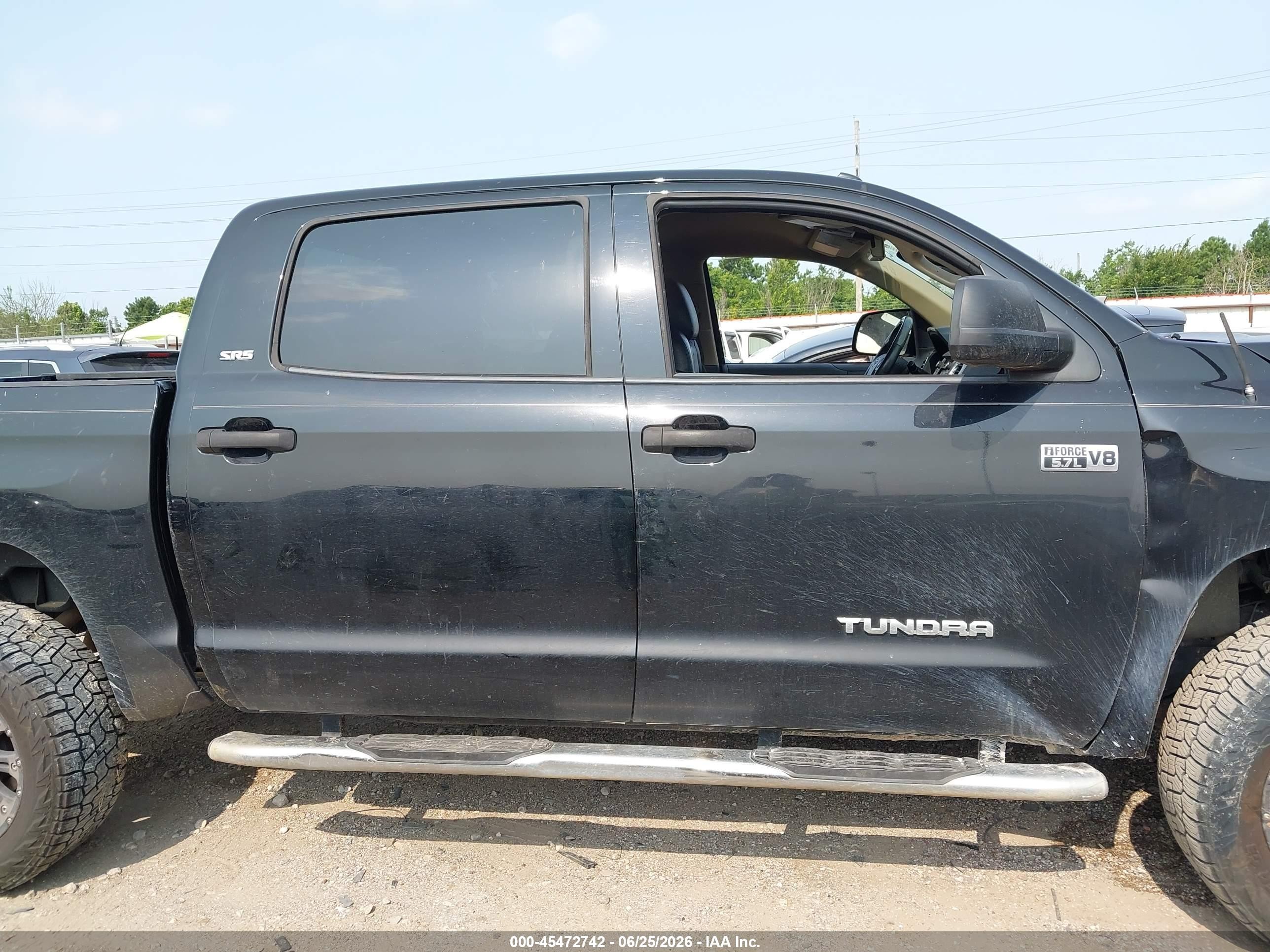 2014 Toyota Tundra Sr5 5.7l V8 Black vin: 5TFDW5F15EX380318