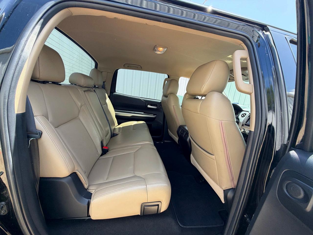 2014 Toyota Tundra Crewmax Sr5 Black vin: 5TFDW5F15EX407145