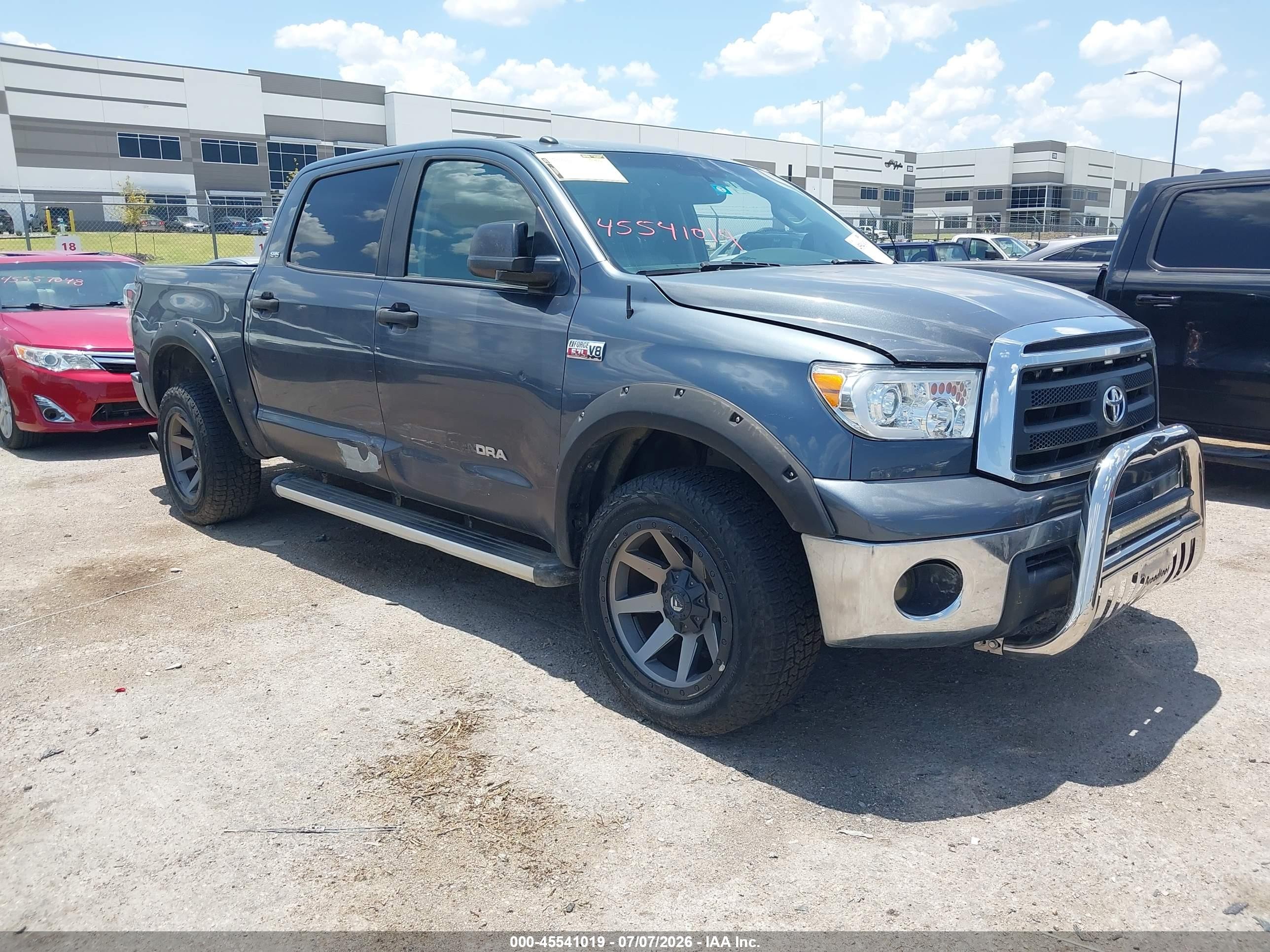 2010 Toyota Tundra Grade 5.7l V8 Gray vin: 5TFDW5F16AX152077