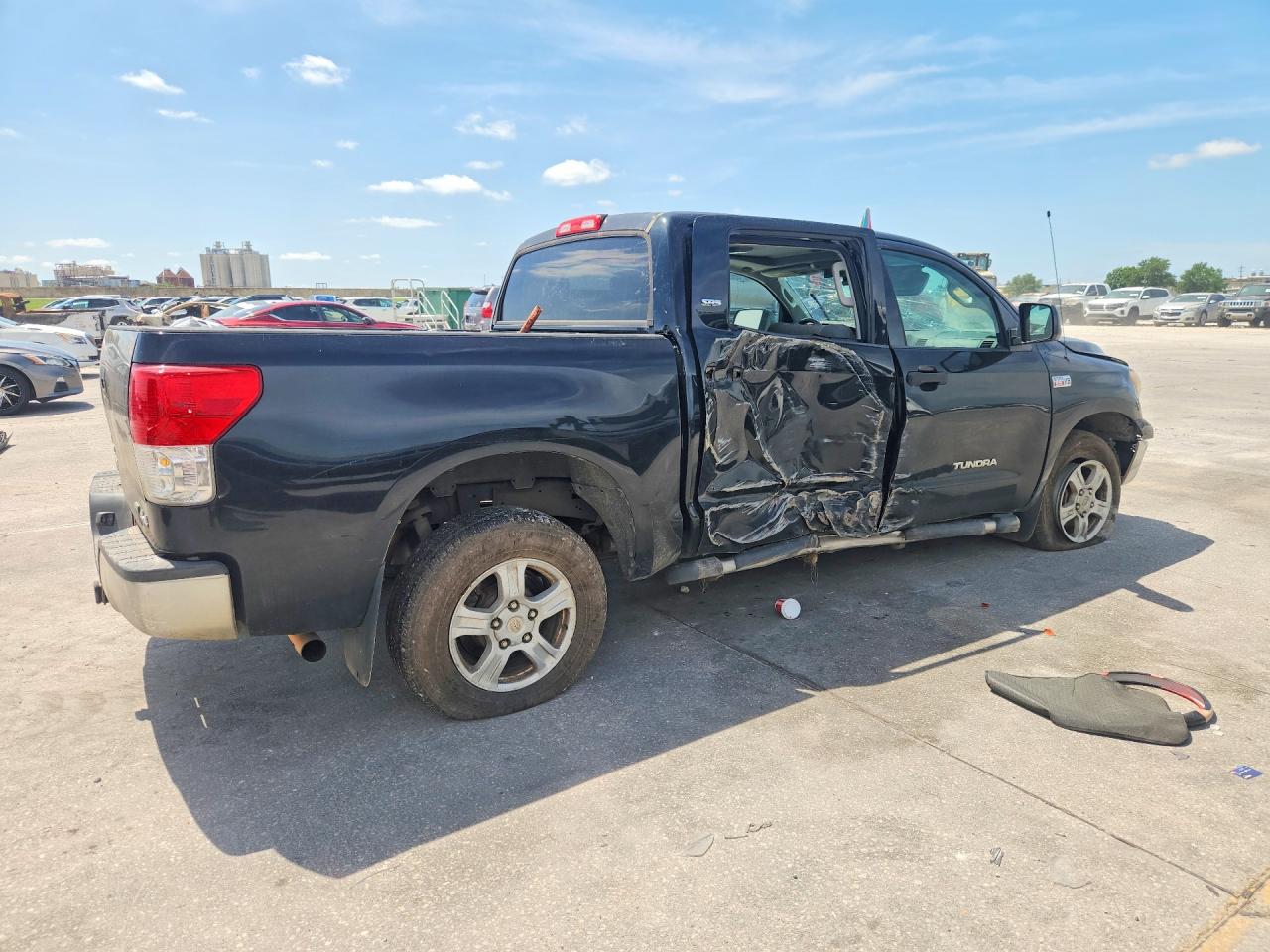 2011 Toyota Tundra Crewmax Sr5 Black vin: 5TFDW5F16BX188028