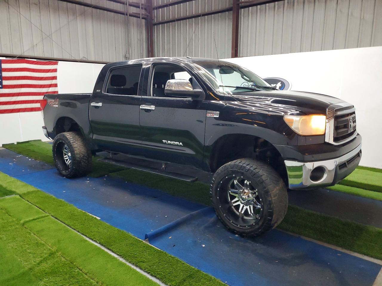 2012 Toyota Tundra Crewmax Sr5 Black vin: 5TFDW5F16CX234023