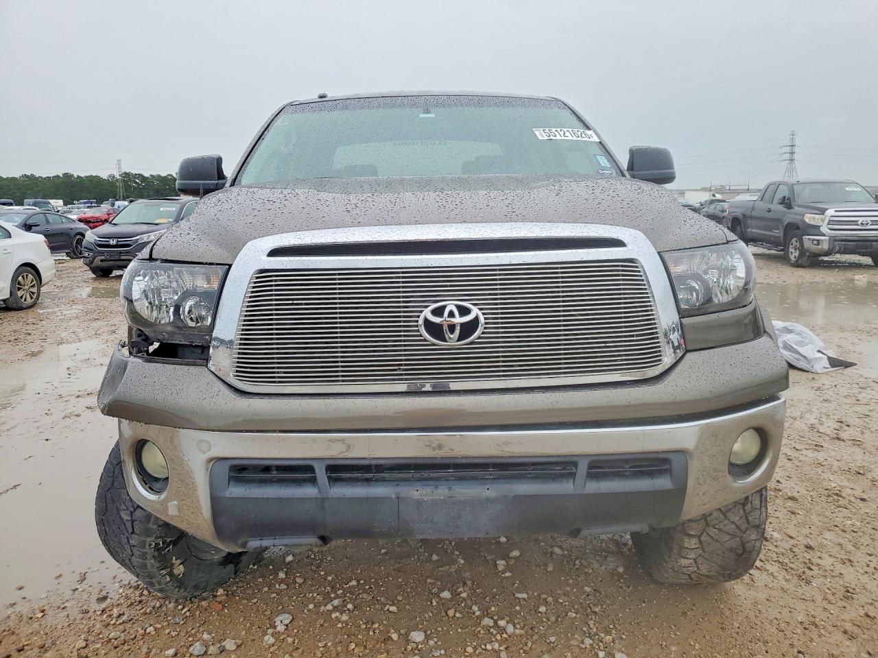 2012 Toyota Tundra Crewmax Sr5 Tan vin: 5TFDW5F16CX250657