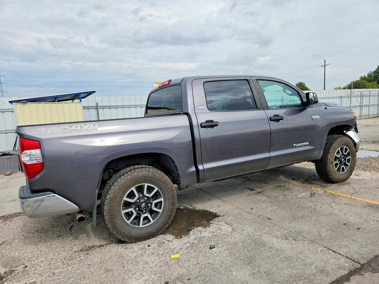 2015 Toyota Tundra Sr5 Gray vin: 5TFDW5F16FX437515