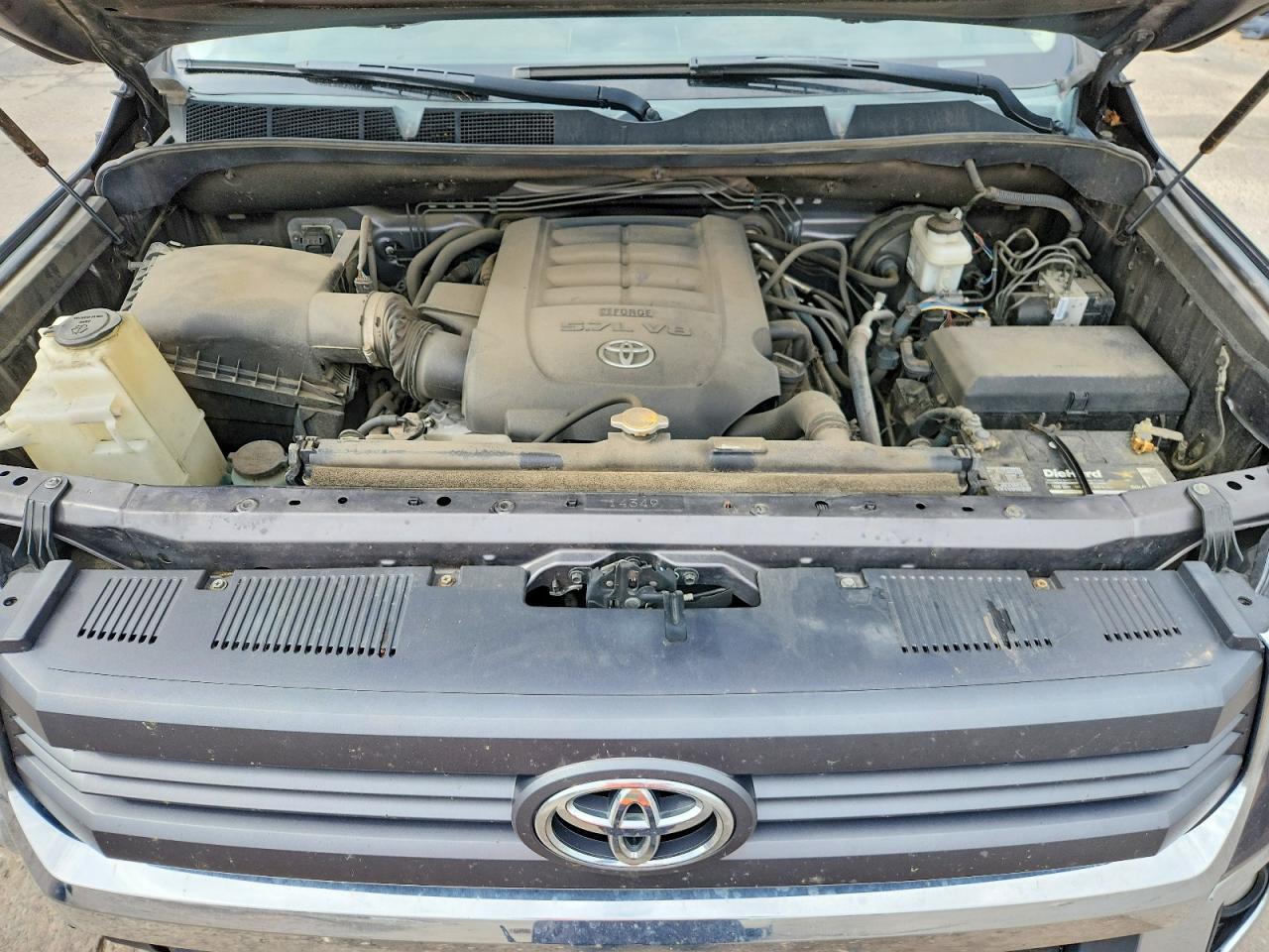 2015 Toyota Tundra Sr5 Gray vin: 5TFDW5F16FX437515