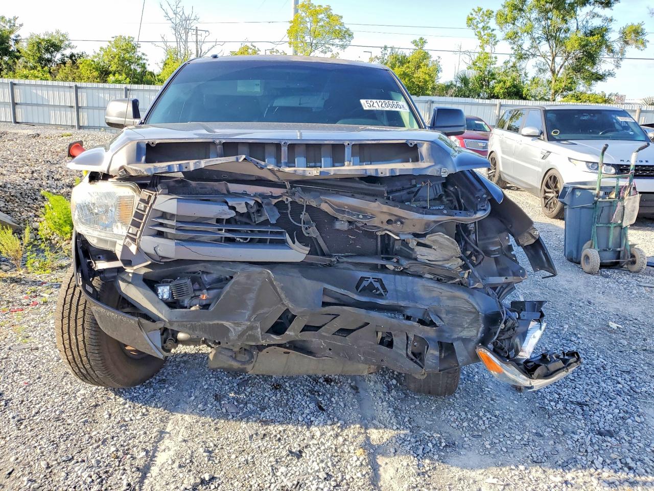 2015 Toyota Tundra Sr5 Gray vin: 5TFDW5F16FX454282