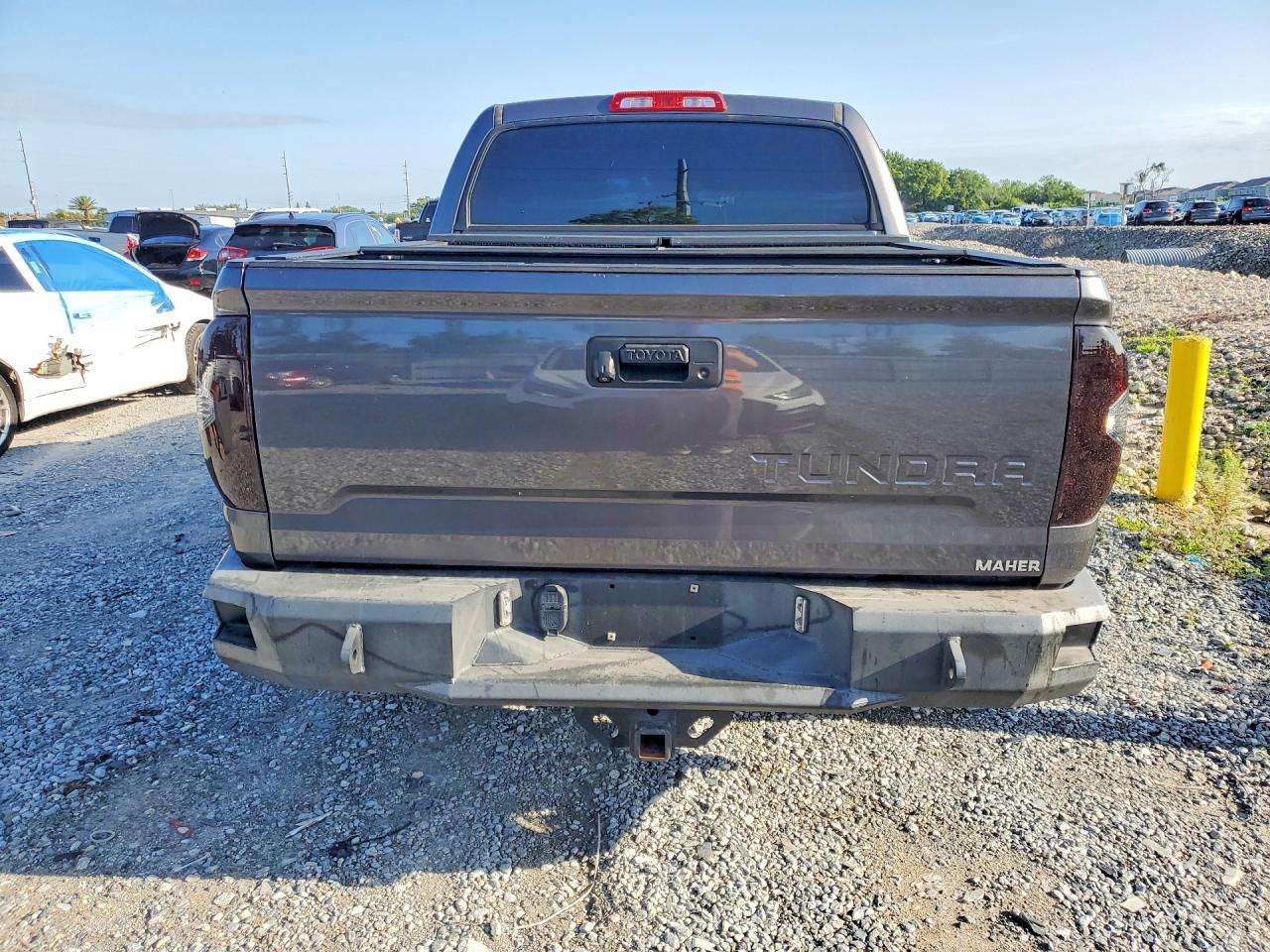 2015 Toyota Tundra Sr5 Gray vin: 5TFDW5F16FX454282