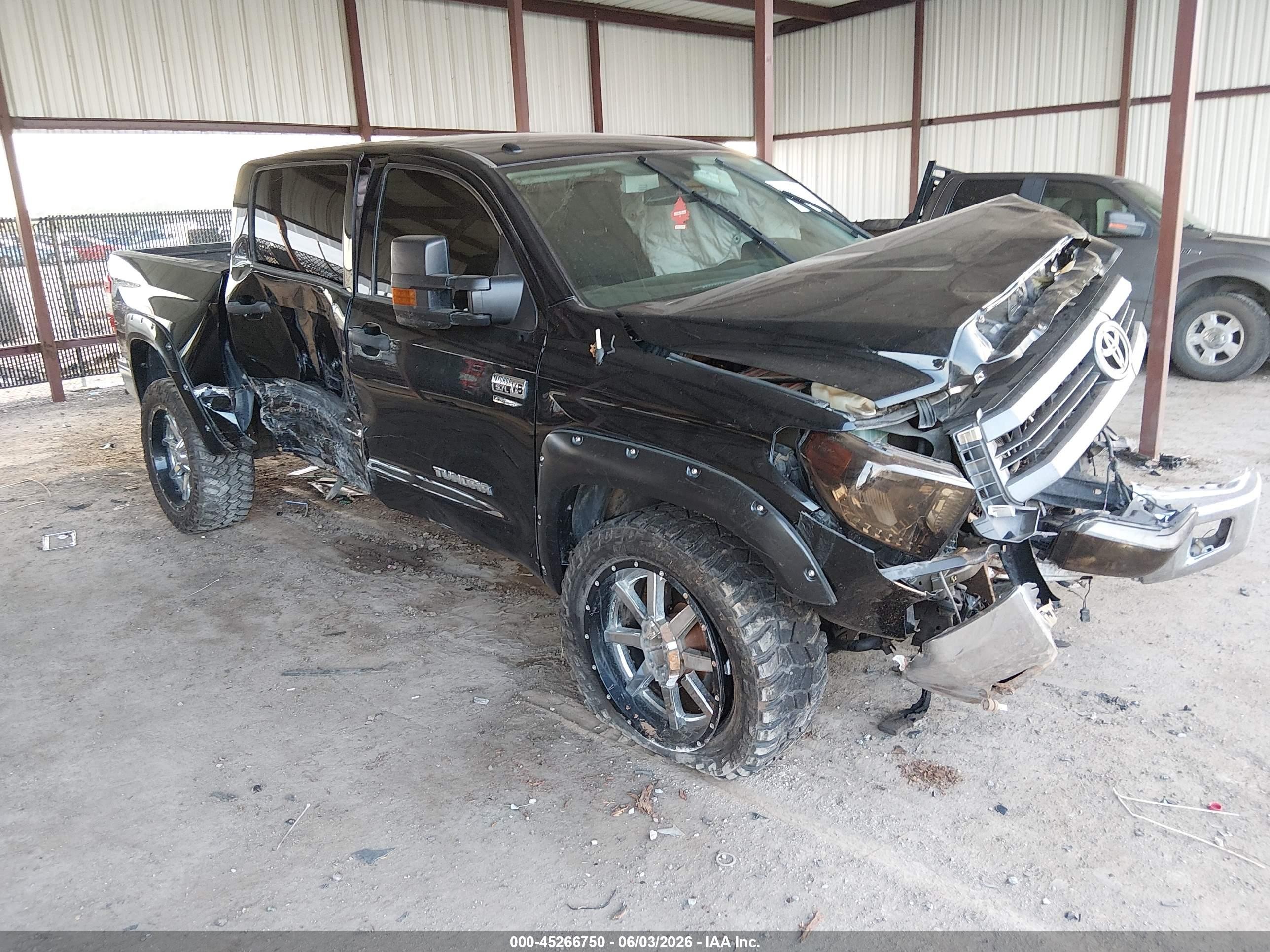 2015 Toyota Tundra Sr5 5.7l V8 Black vin: 5TFDW5F16FX454654