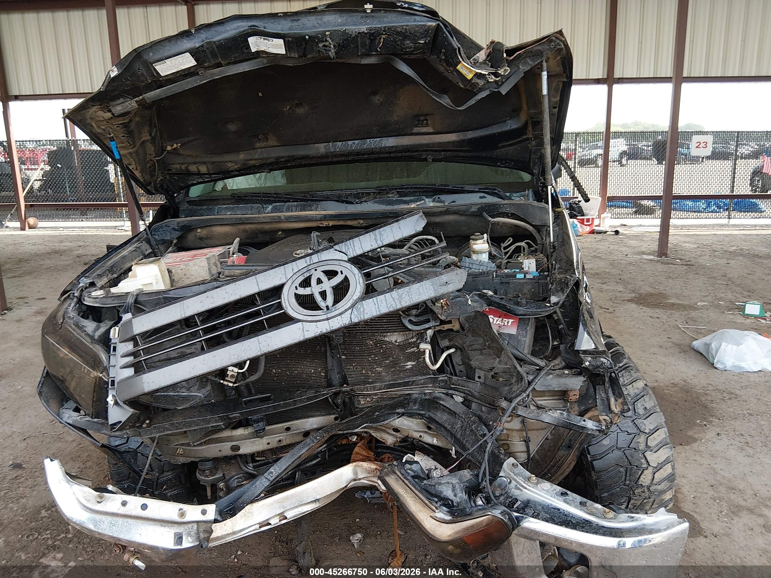 2015 Toyota Tundra Sr5 5.7l V8 Black vin: 5TFDW5F16FX454654