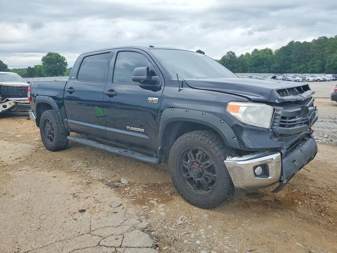 2015 Toyota Tundra Sr5 Black vin: 5TFDW5F16FX473396