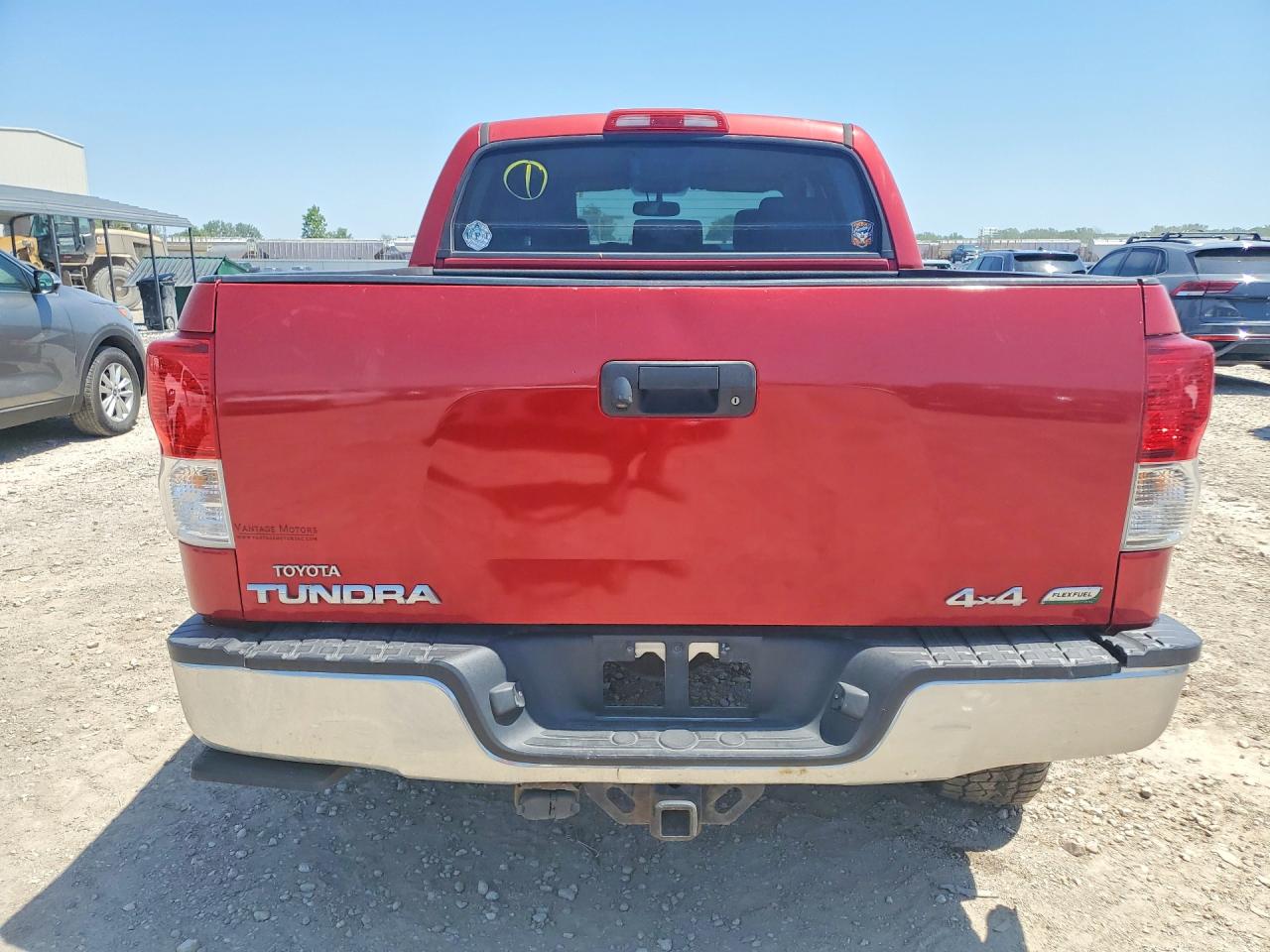 2011 Toyota Tundra Crewmax Sr5 Maroon vin: 5TFDW5F17BX193402