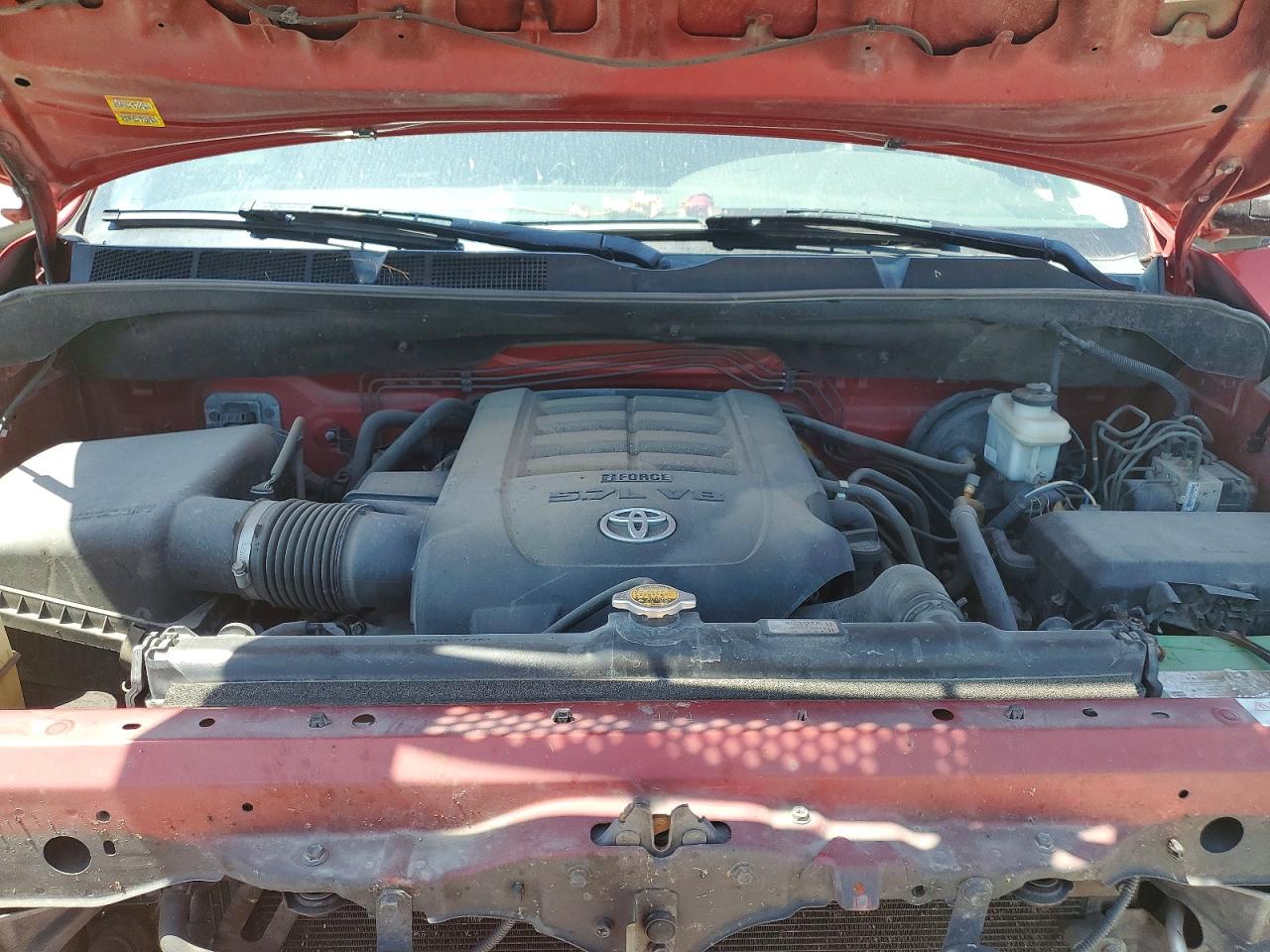 2011 Toyota Tundra Crewmax Sr5 Maroon vin: 5TFDW5F17BX193402