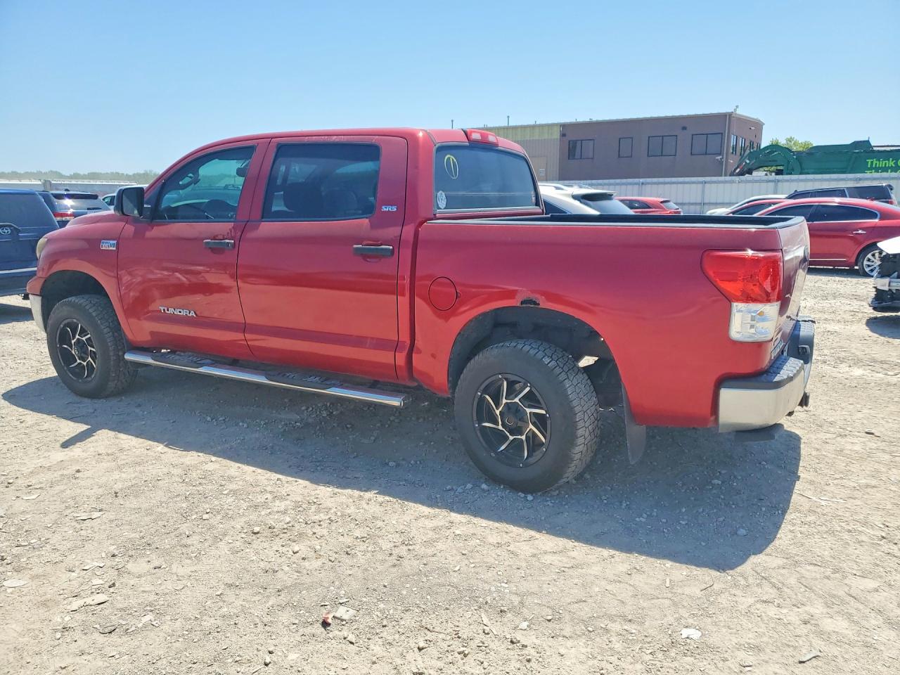 2011 Toyota Tundra Crewmax Sr5 Maroon vin: 5TFDW5F17BX193402