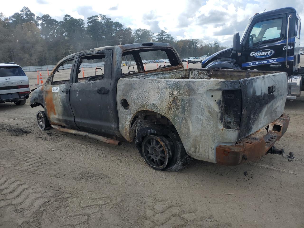 2012 Toyota Tundra Crewmax Sr5 Charcoal vin: 5TFDW5F17CX229252