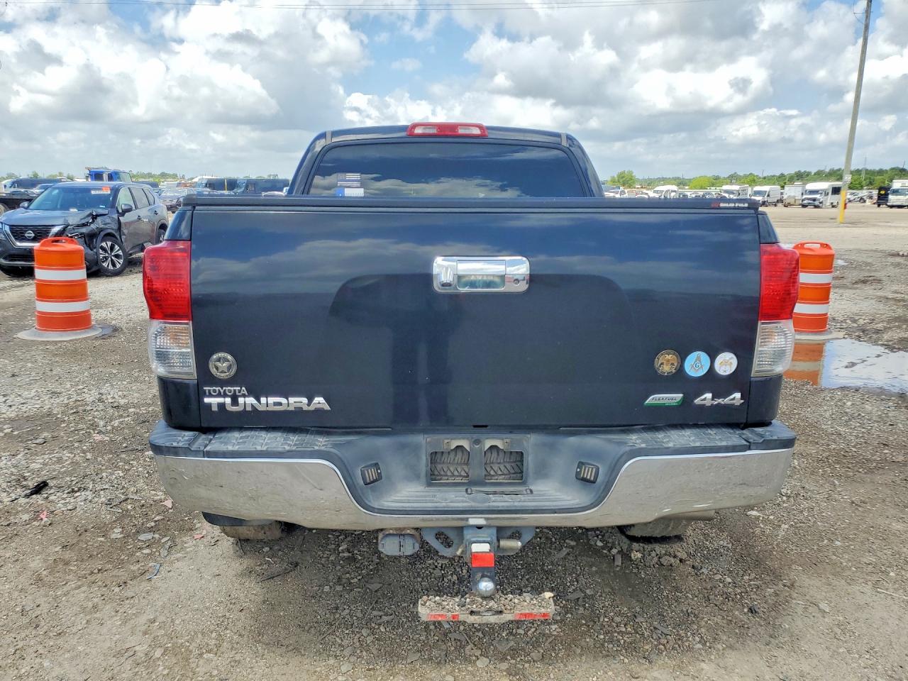 2012 Toyota Tundra Crewmax Sr5 Black vin: 5TFDW5F17CX252272