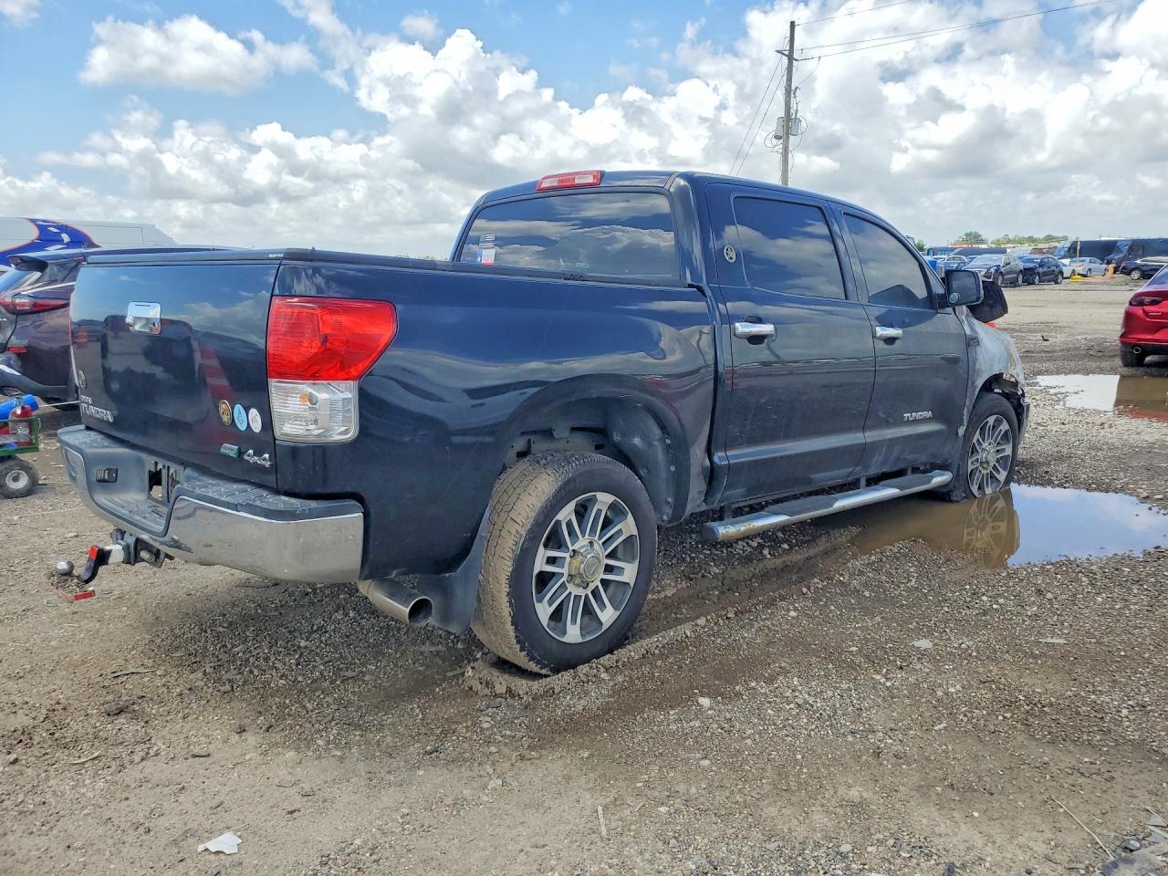 2012 Toyota Tundra Crewmax Sr5 Black vin: 5TFDW5F17CX252272