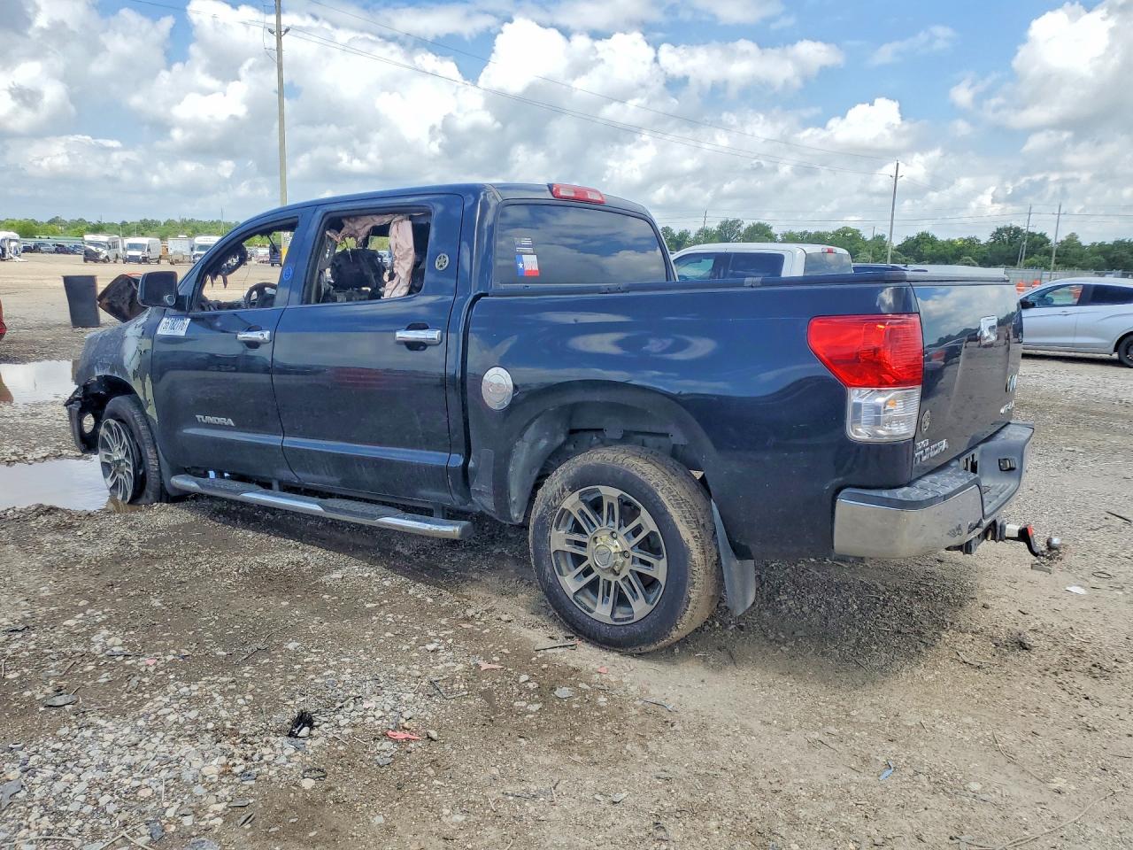 2012 Toyota Tundra Crewmax Sr5 Black vin: 5TFDW5F17CX252272