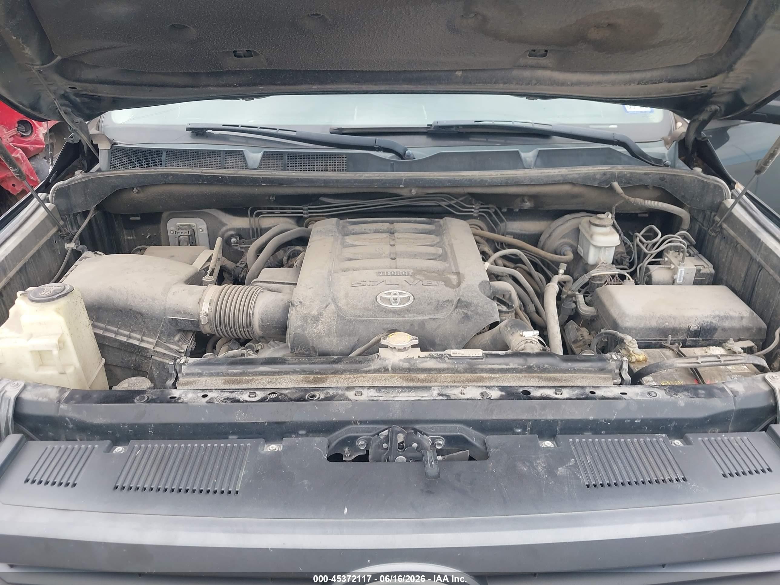 2014 Toyota Tundra Sr5 5.7l V8 Черный vin: 5TFDW5F17EX387951