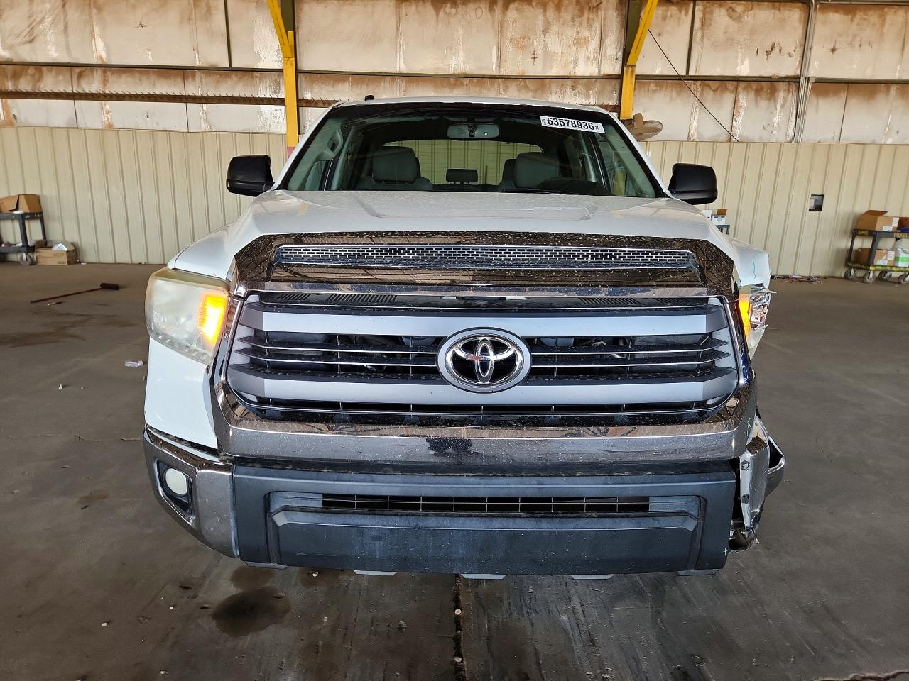 2015 Toyota Tundra Sr5 White vin: 5TFDW5F17FX460835