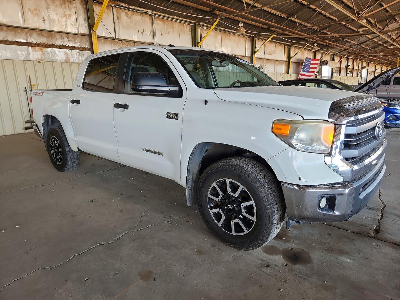 2015 Toyota Tundra Sr5 White vin: 5TFDW5F17FX460835