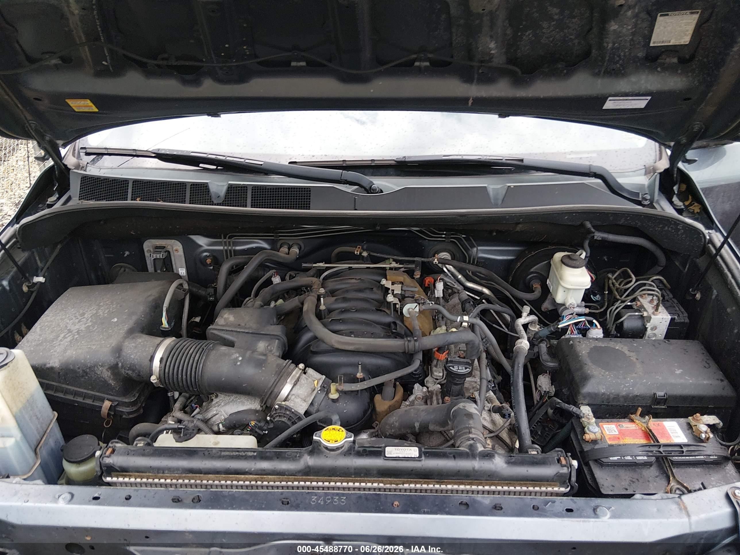 2010 Toyota Tundra Grade 5.7l V8 Blue vin: 5TFDW5F18AX144515