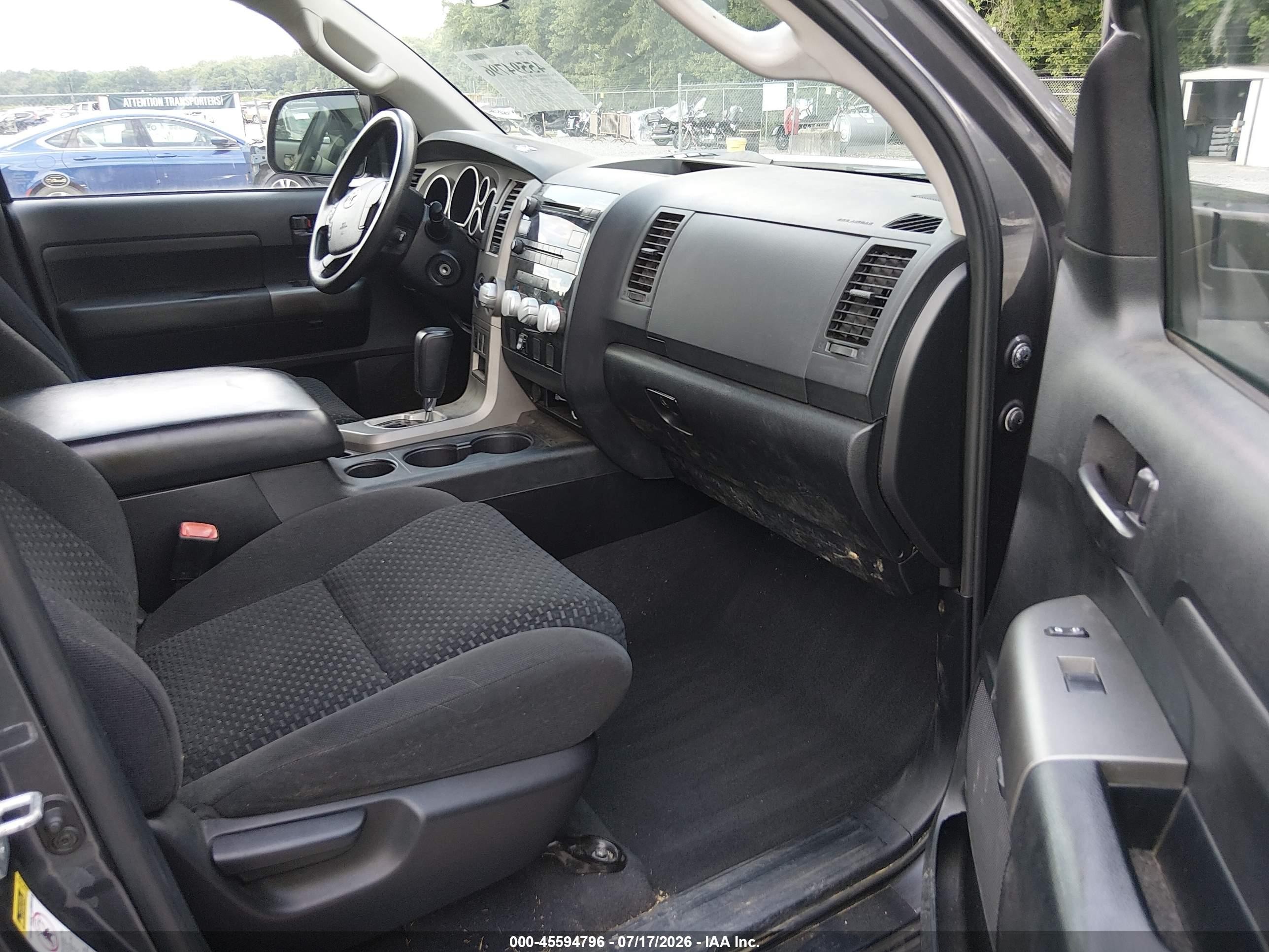 2011 Toyota Tundra Grade 5.7l V8 Gray vin: 5TFDW5F18BX199239