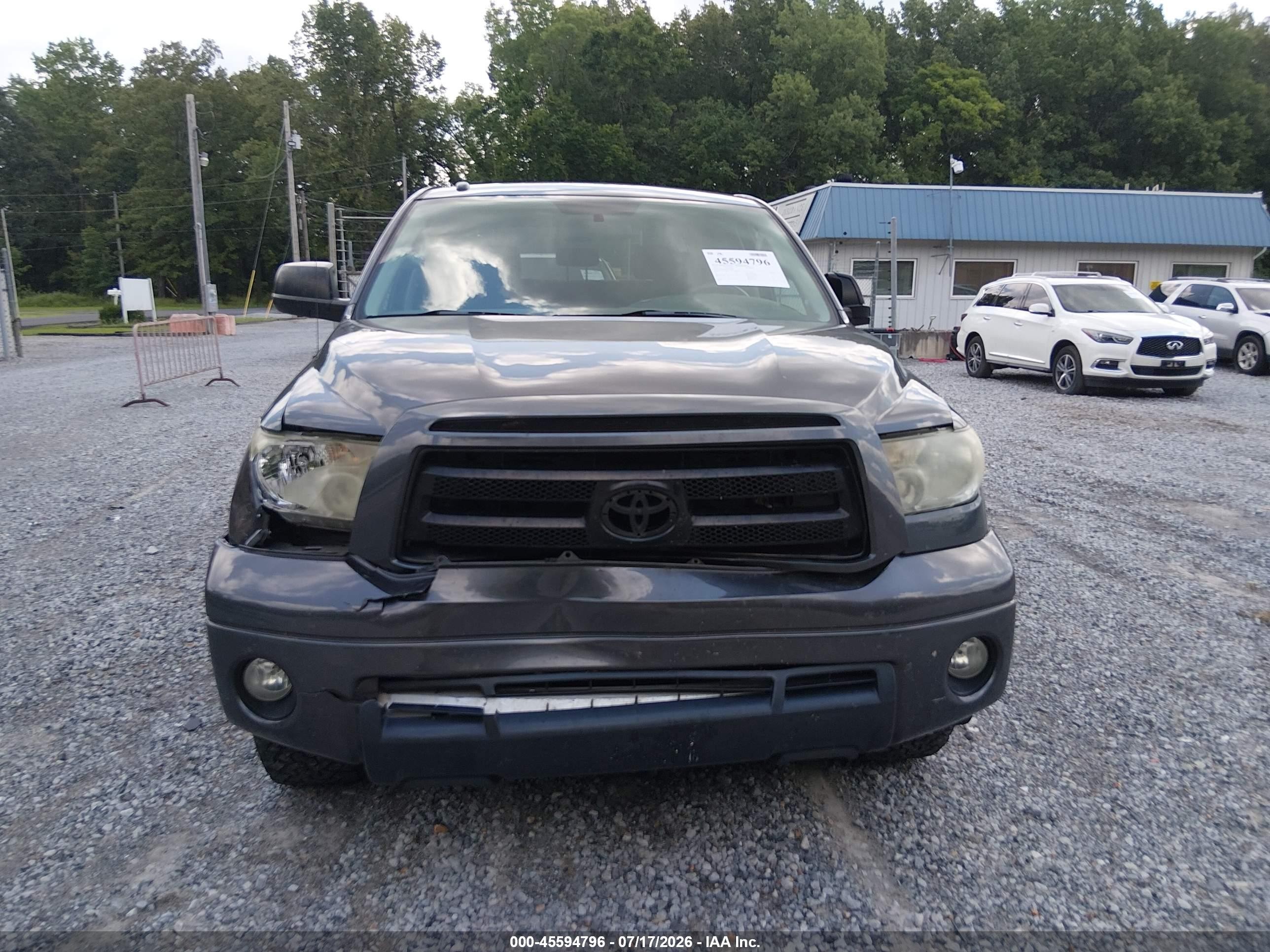 2011 Toyota Tundra Grade 5.7l V8 Gray vin: 5TFDW5F18BX199239