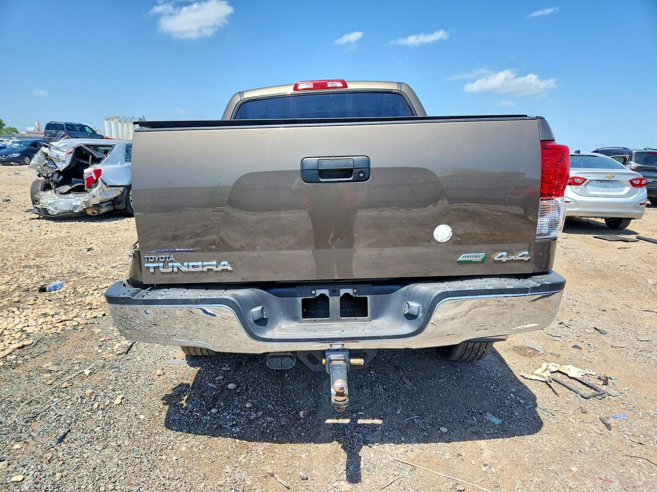 2012 Toyota Tundra Crewmax Sr5 Gray vin: 5TFDW5F18CX231382