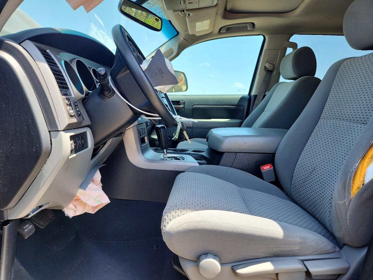 2012 Toyota Tundra Crewmax Sr5 Gray vin: 5TFDW5F18CX231382