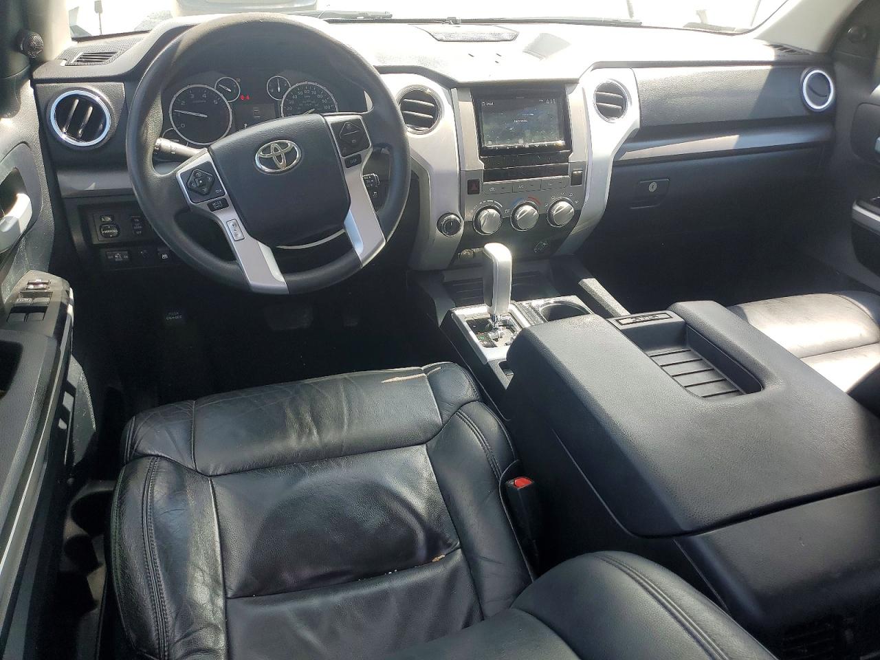 2015 Toyota Tundra Sr5 White vin: 5TFDW5F18FX457071