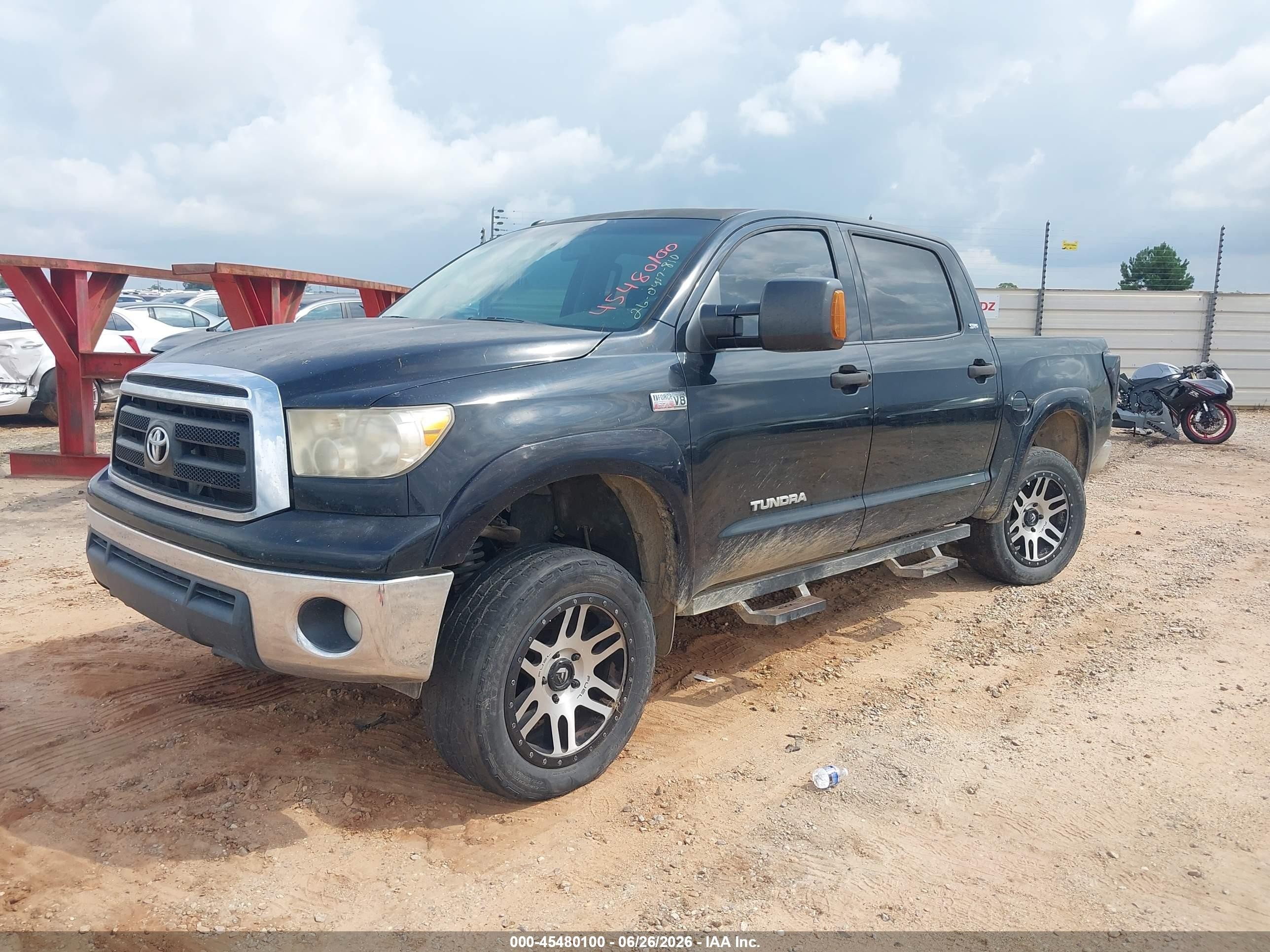 2011 Toyota Tundra Grade 5.7l V8 Black vin: 5TFDW5F19BX191487