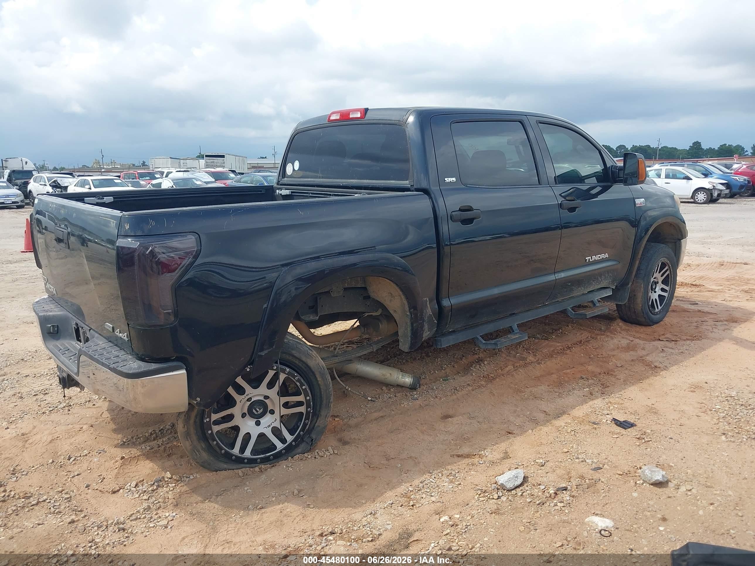 2011 Toyota Tundra Grade 5.7l V8 Black vin: 5TFDW5F19BX191487
