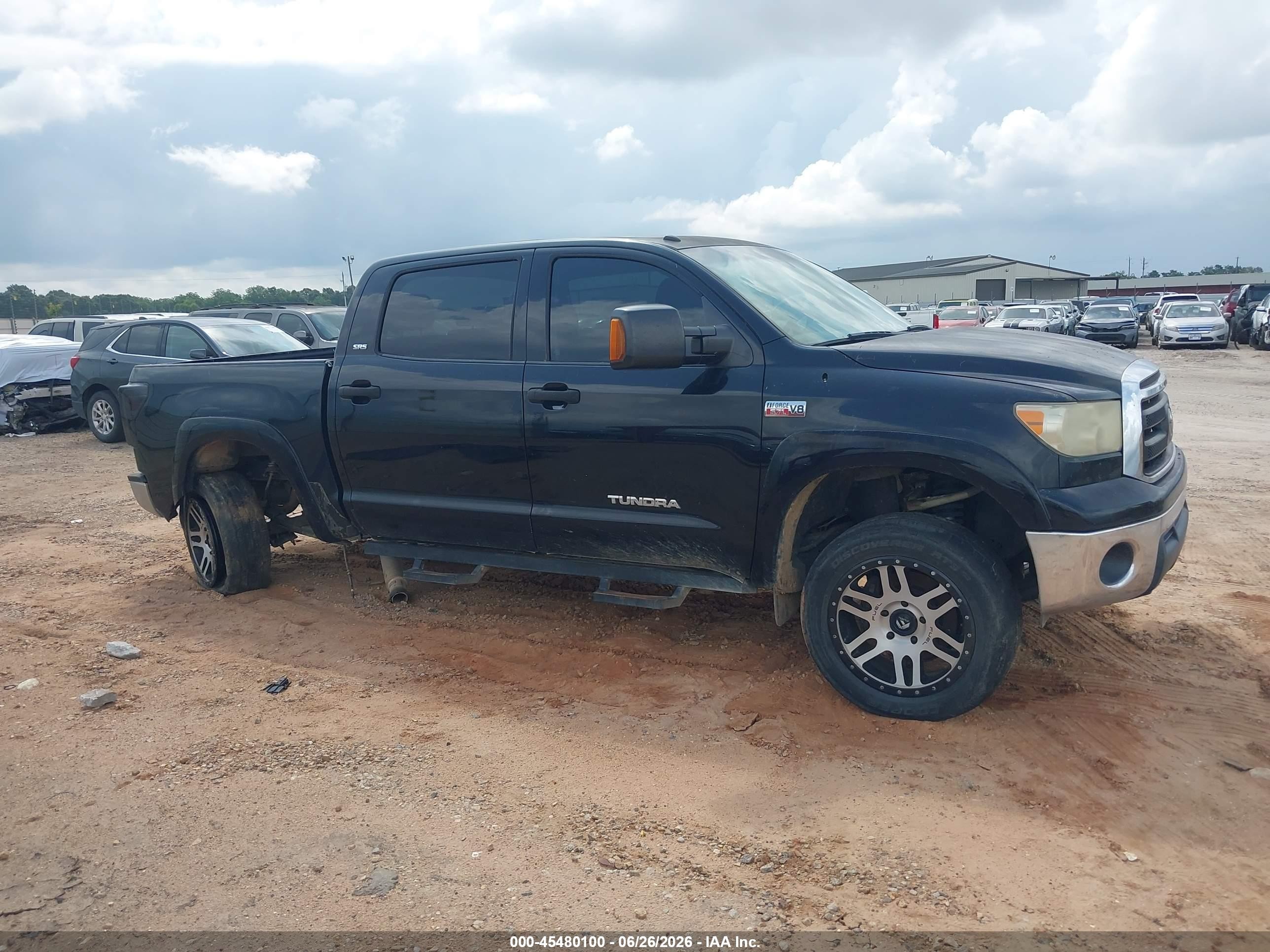 2011 Toyota Tundra Grade 5.7l V8 Black vin: 5TFDW5F19BX191487
