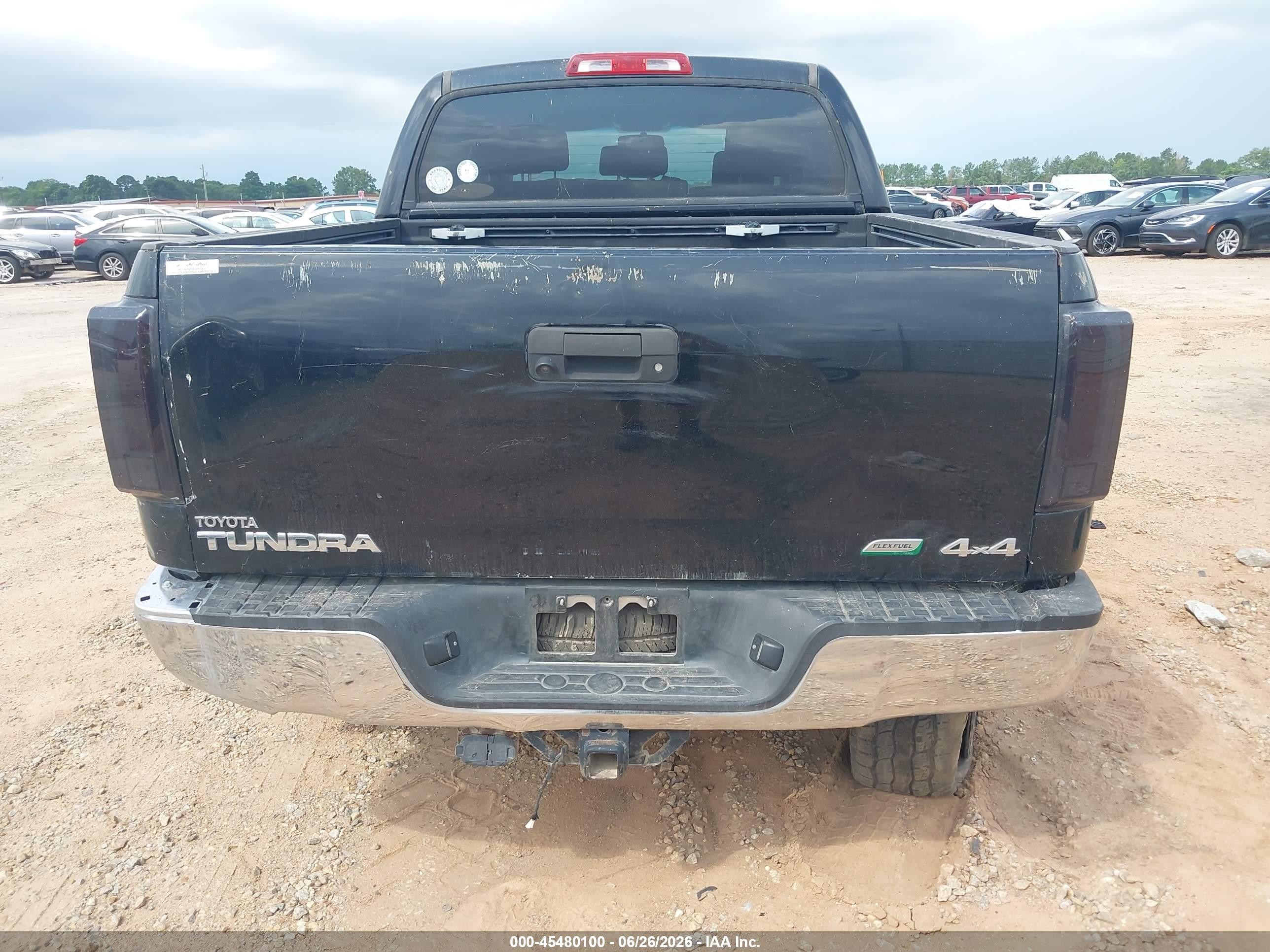 2011 Toyota Tundra Grade 5.7l V8 Black vin: 5TFDW5F19BX191487