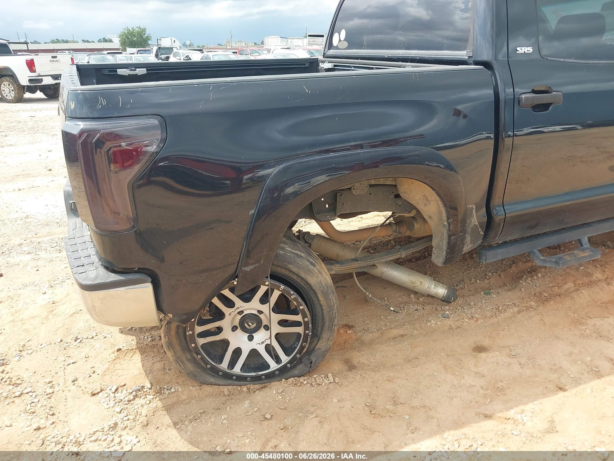 2011 Toyota Tundra Grade 5.7l V8 Black vin: 5TFDW5F19BX191487