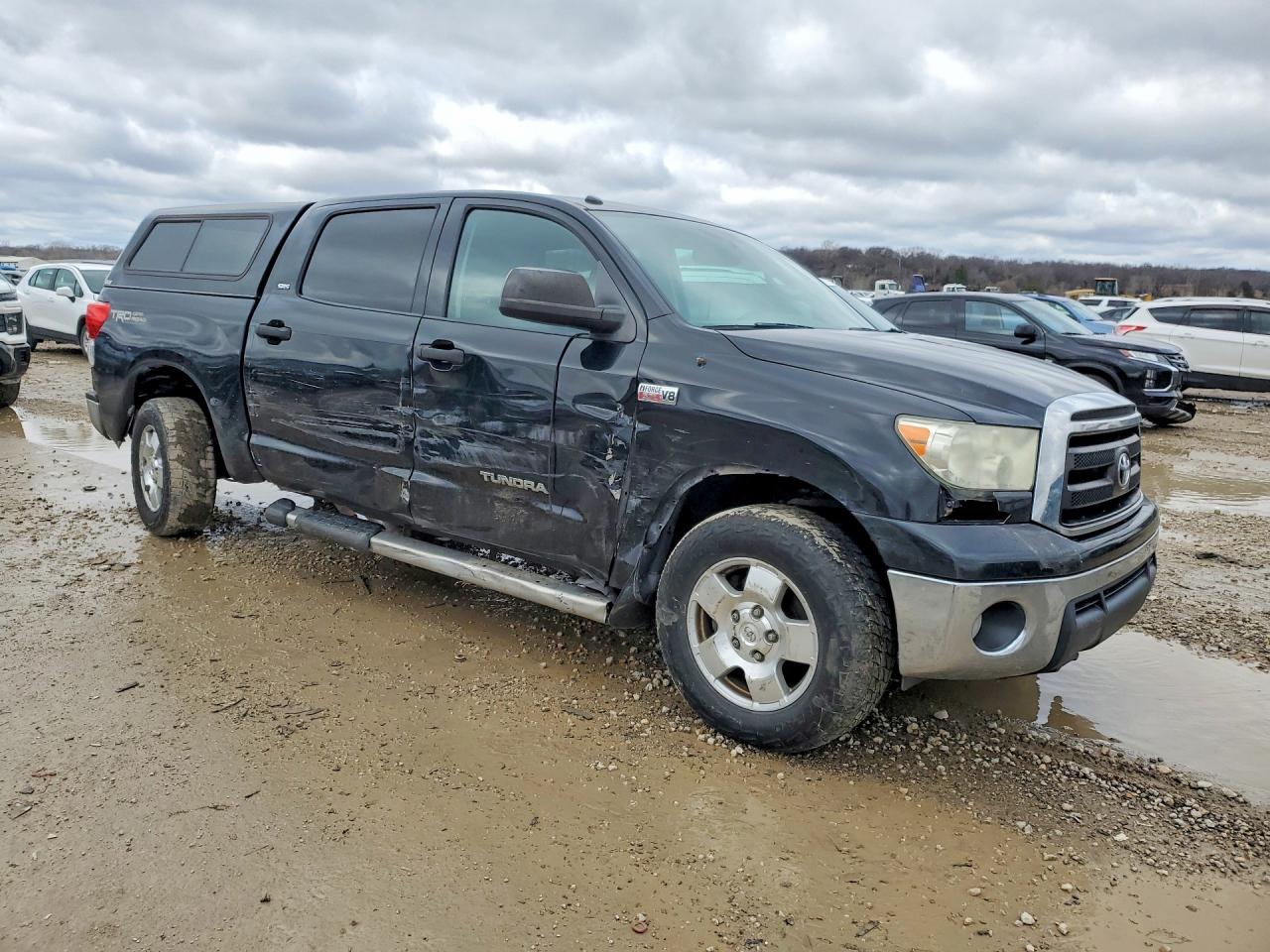 2011 Toyota Tundra Crewmax Sr5 Black vin: 5TFDW5F19BX198312