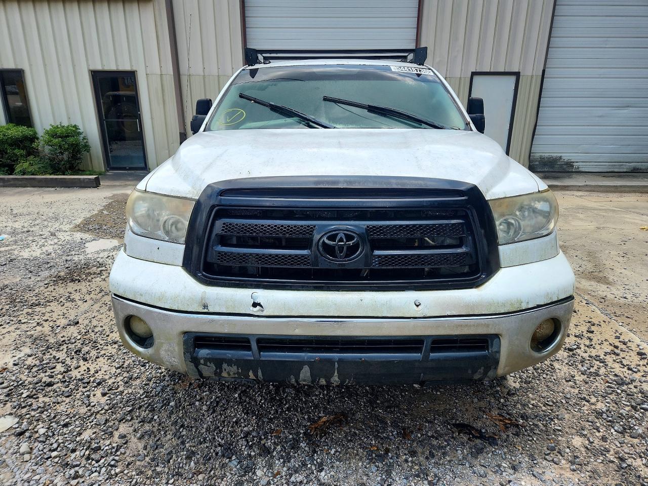 2012 Toyota Tundra Crewmax Sr5 White vin: 5TFDW5F19CX211285