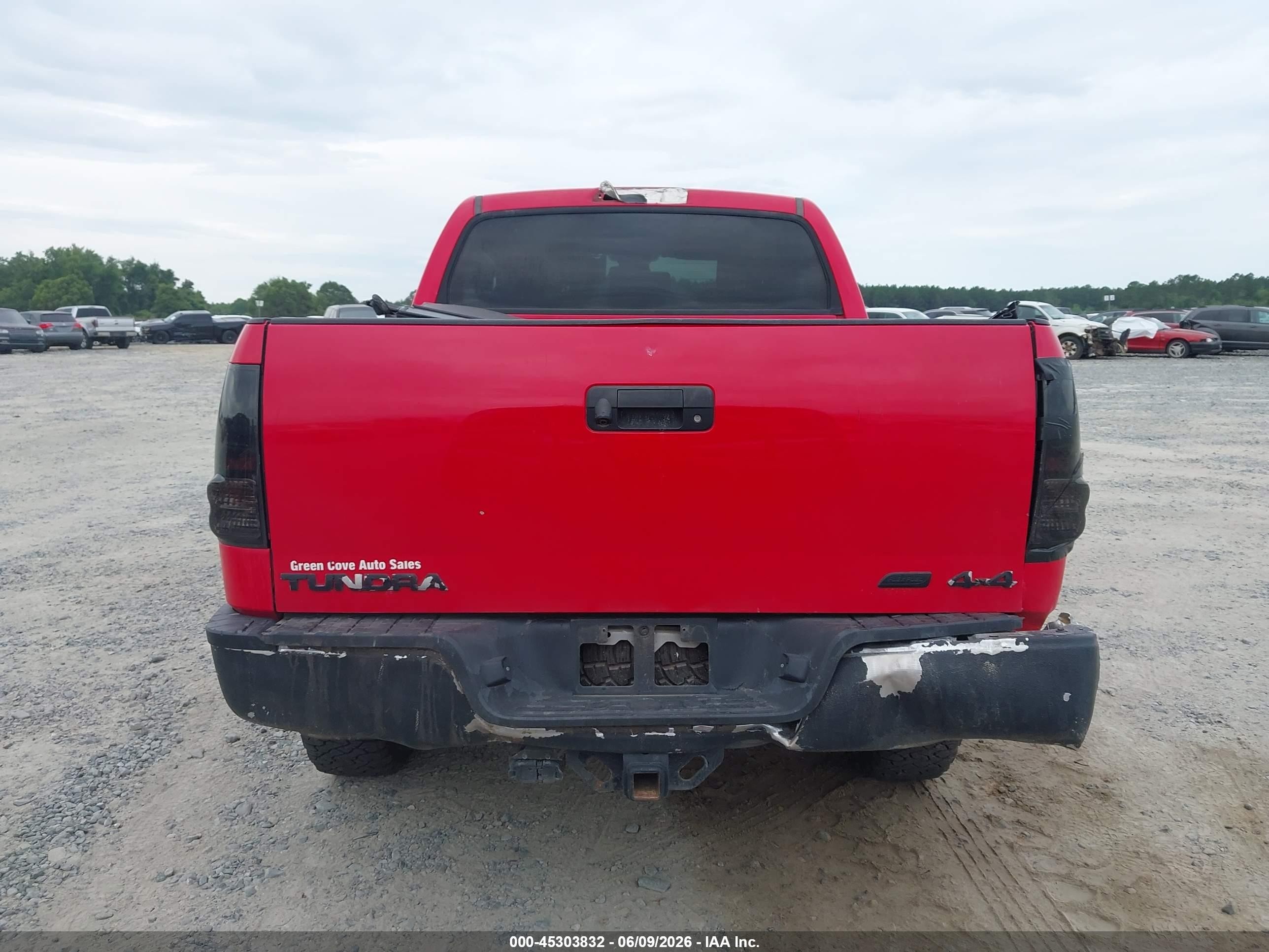 2012 Toyota Tundra Grade 5.7l V8 Красный vin: 5TFDW5F19CX228278