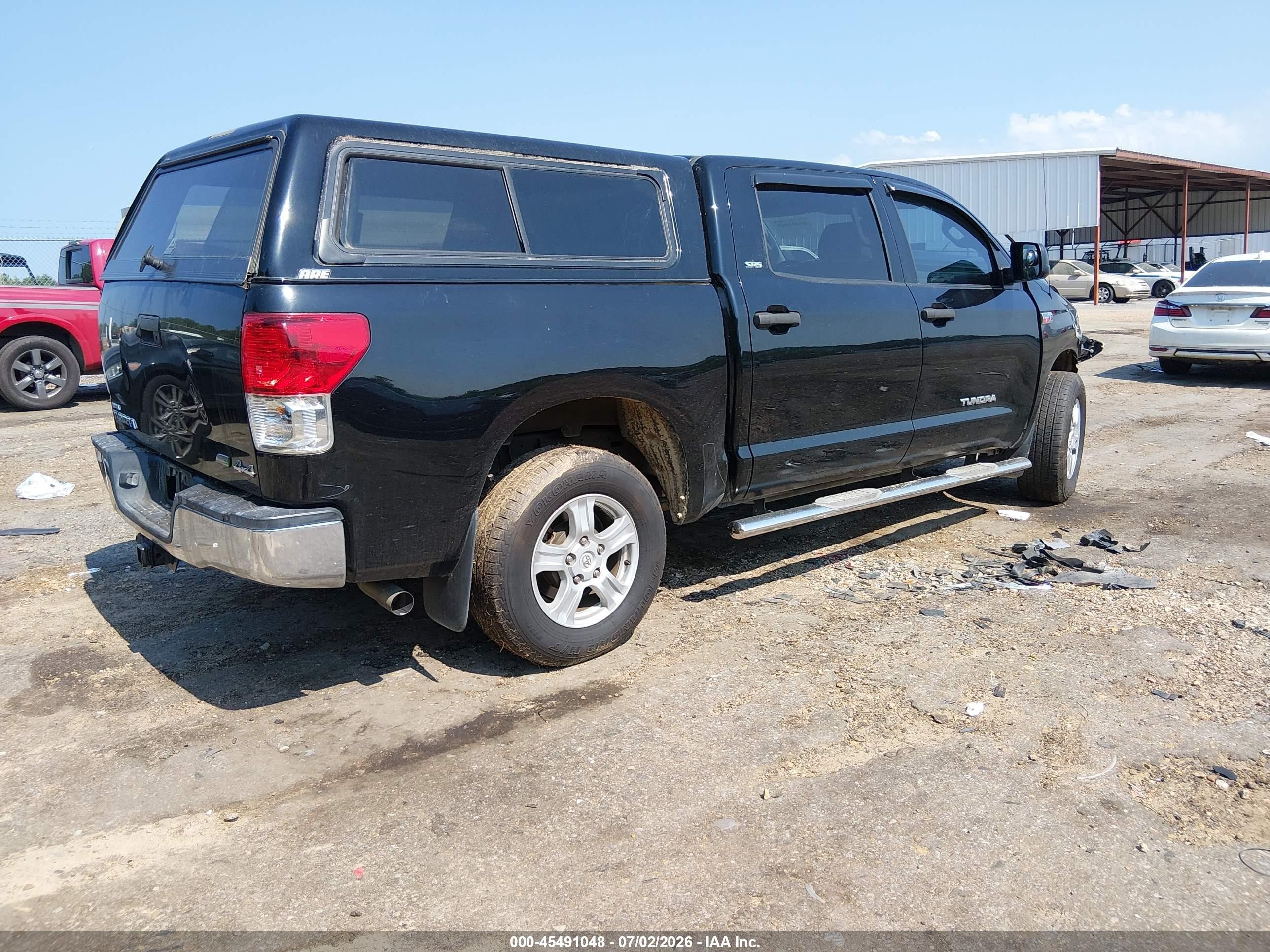 2012 Toyota Tundra Grade 5.7l V8 Black vin: 5TFDW5F19CX251902