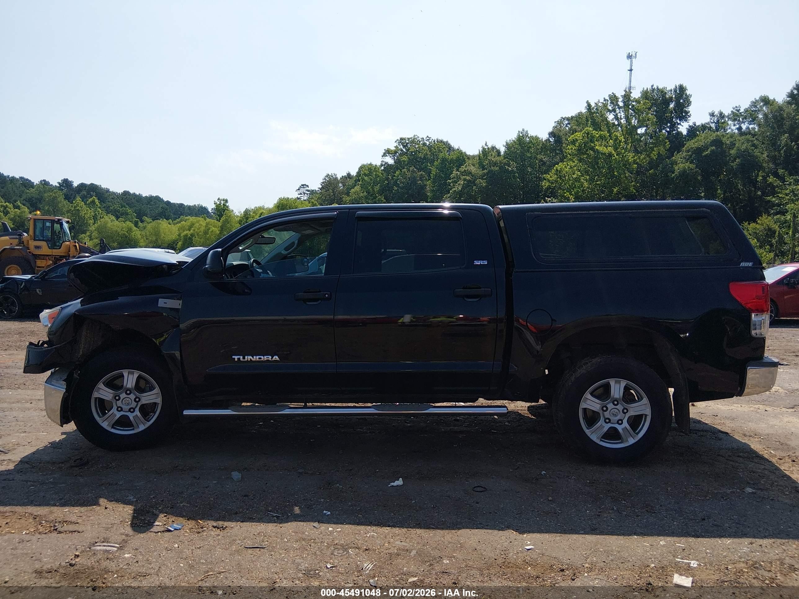 2012 Toyota Tundra Grade 5.7l V8 Black vin: 5TFDW5F19CX251902