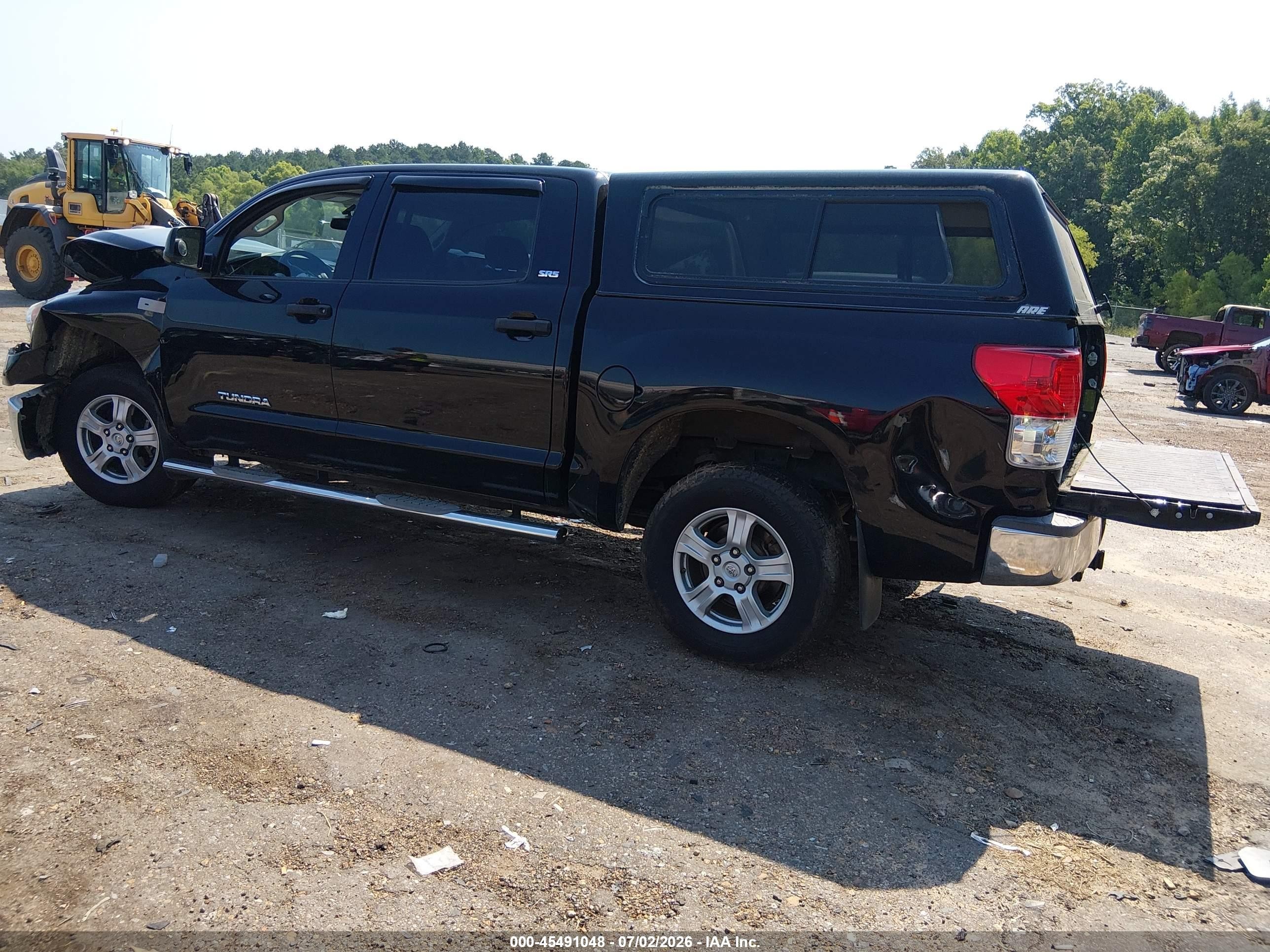 2012 Toyota Tundra Grade 5.7l V8 Black vin: 5TFDW5F19CX251902