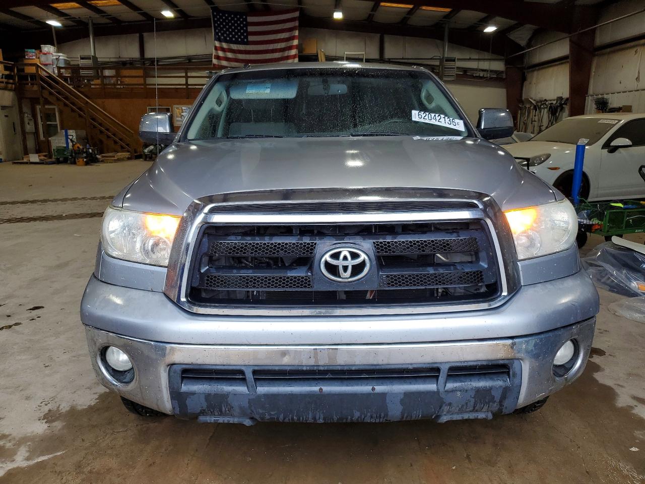 2012 Toyota Tundra Crewmax Sr5 Silver vin: 5TFDW5F19CX253410