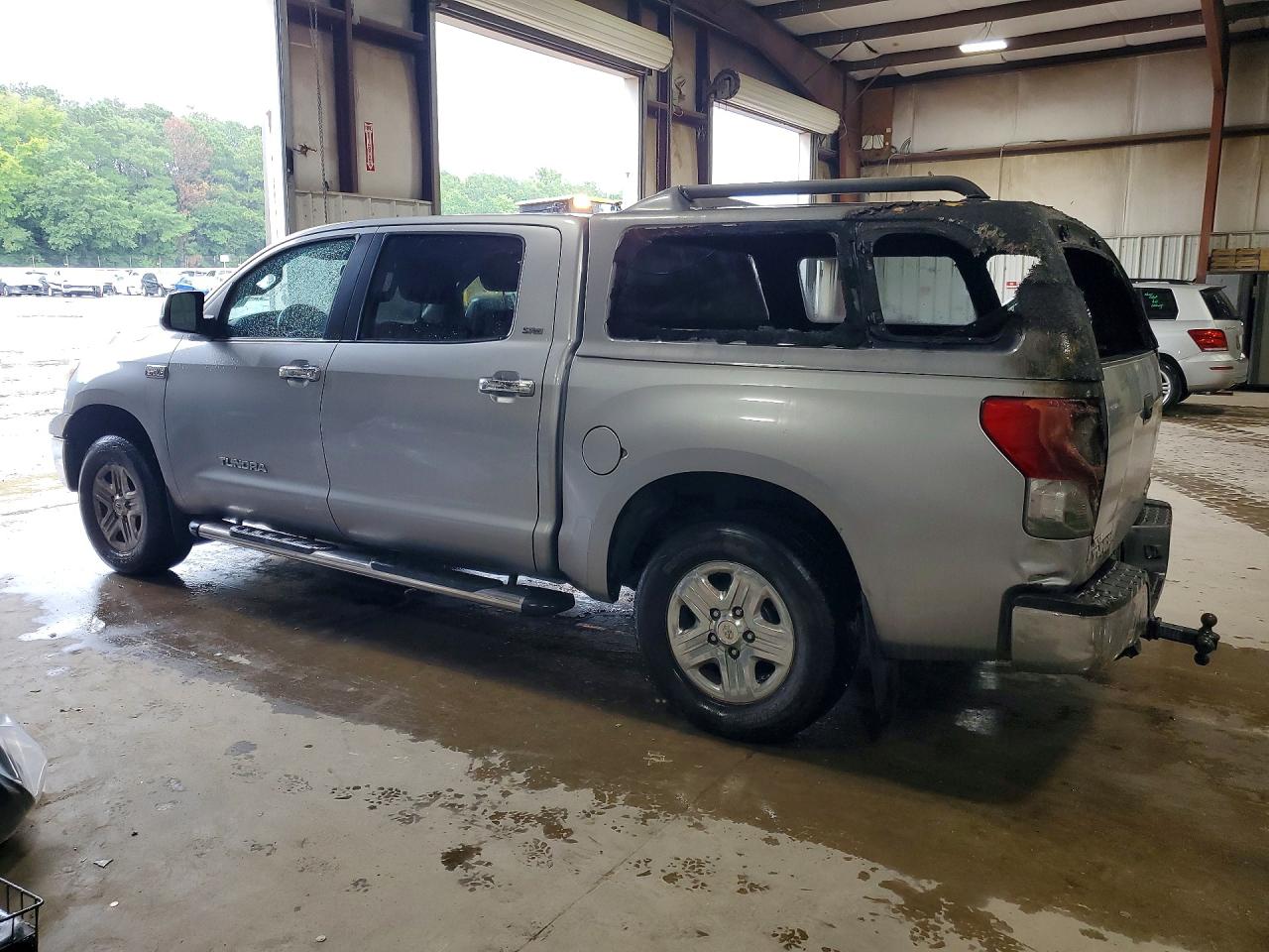2012 Toyota Tundra Crewmax Sr5 Silver vin: 5TFDW5F19CX253410