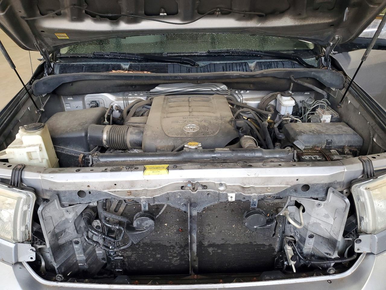 2012 Toyota Tundra Crewmax Sr5 Silver vin: 5TFDW5F19CX253410